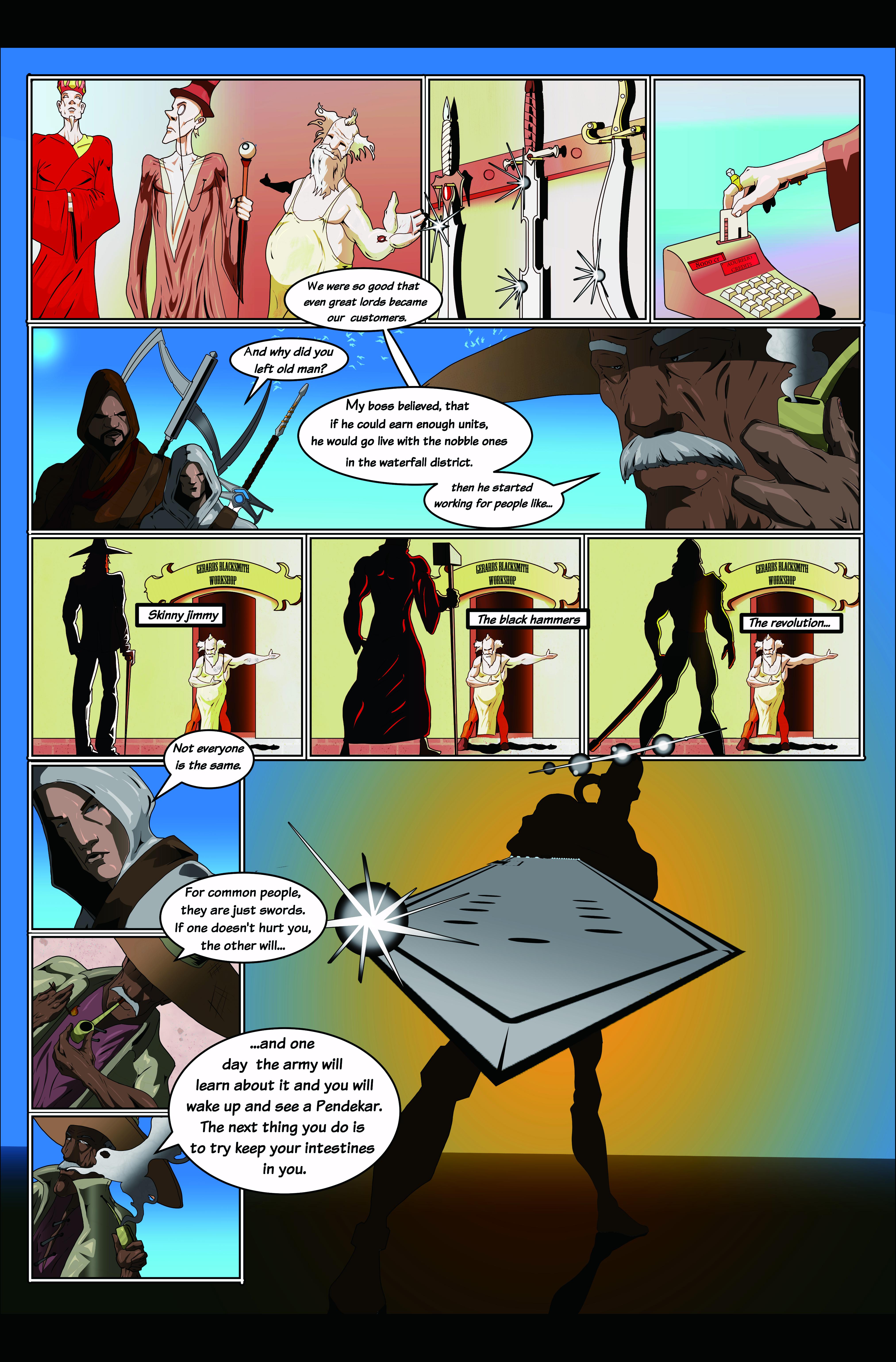 Read online The Starfall Saga comic -  Issue #1 2 - 38