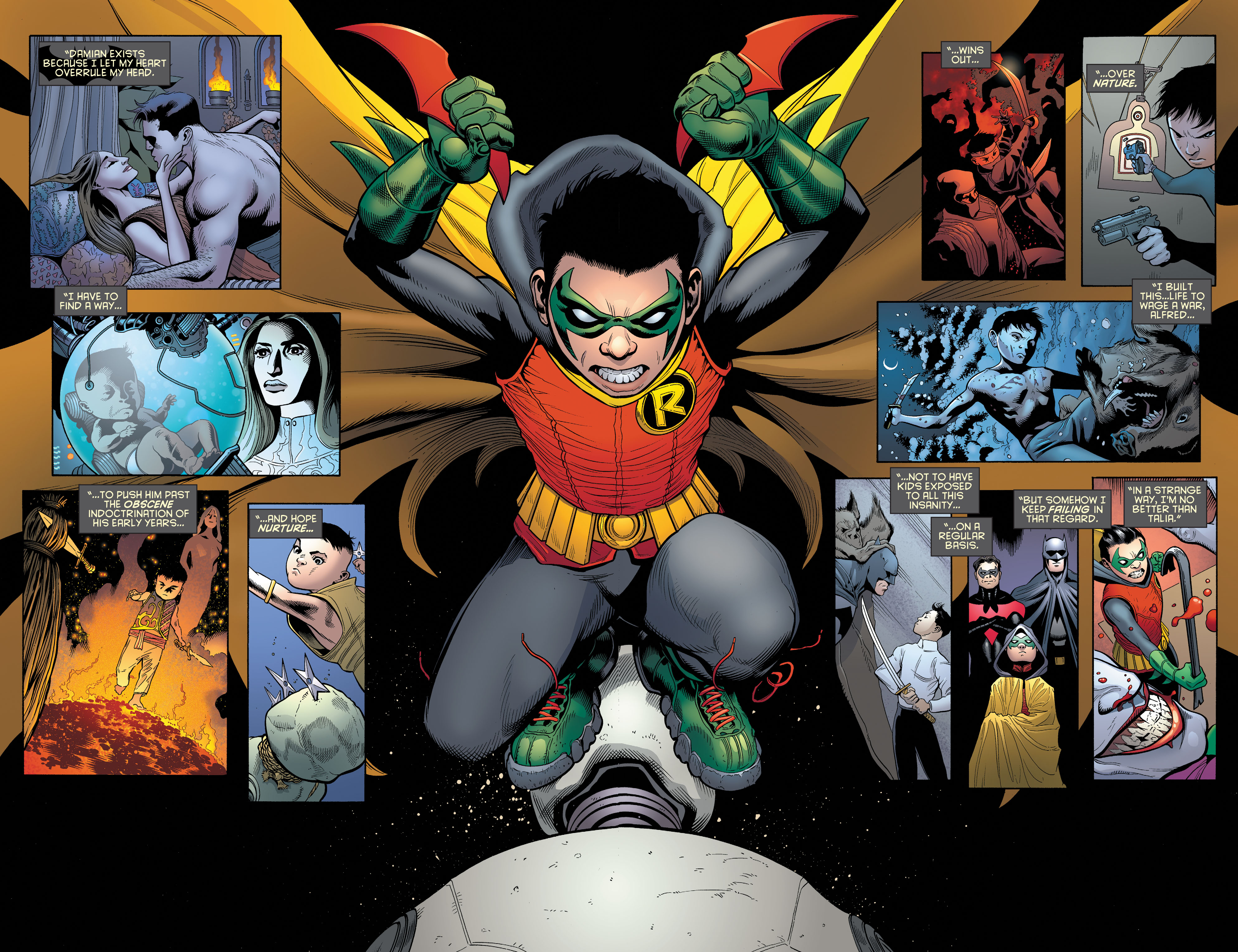 Read online Batman and Robin (2011) comic -  Issue # _Bad Blood (DC Essential Edition) (Part 1) - 29