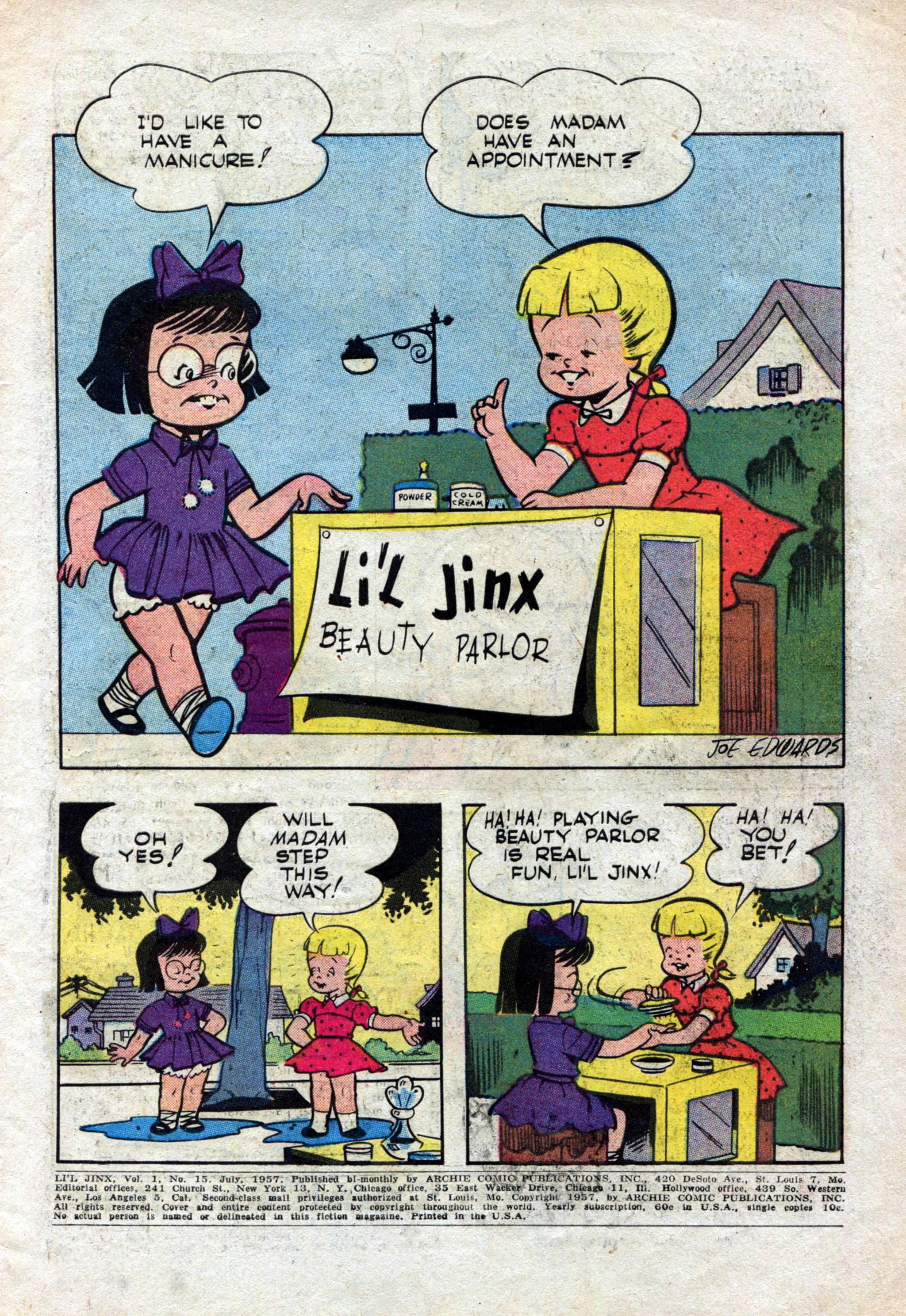 Read online Li'l Jinx (1956) comic -  Issue #15 - 3