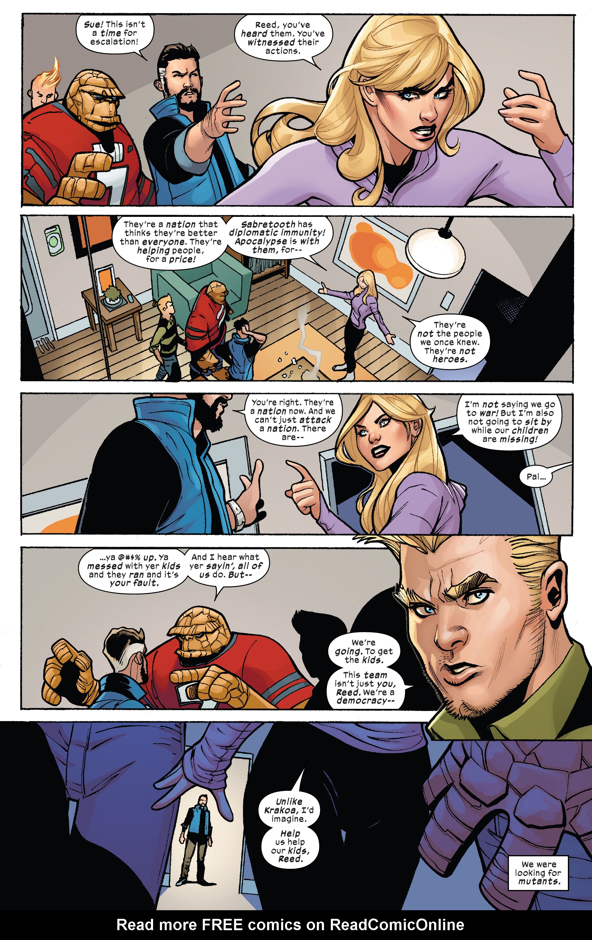 Read online X-Men/Fantastic Four (2020) comic -  Issue #2 - 6