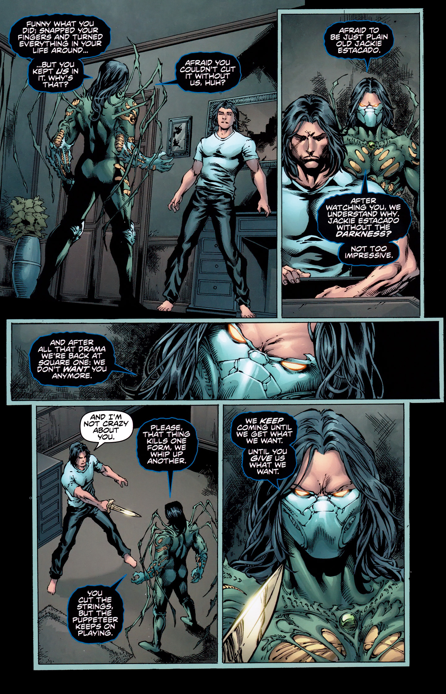 Read online The Darkness (2007) comic -  Issue #95 - 19