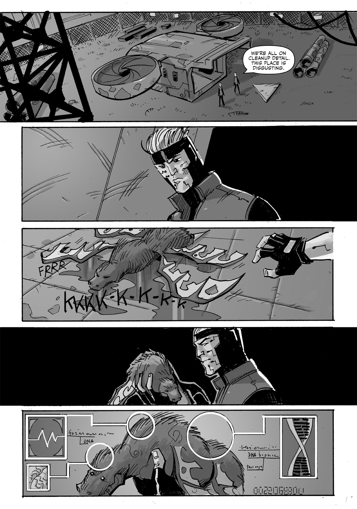 Read online G.I. Joe: Future Noir Special comic -  Issue #1 - 43
