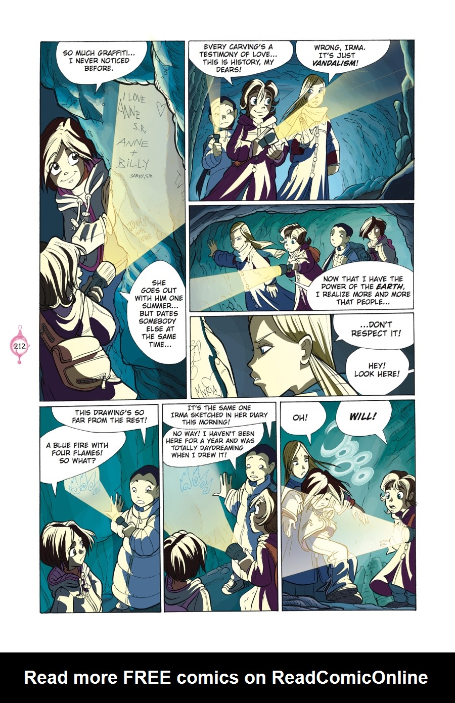 Read online W.i.t.c.h. Graphic Novels comic -  Issue # TPB 1 - 213