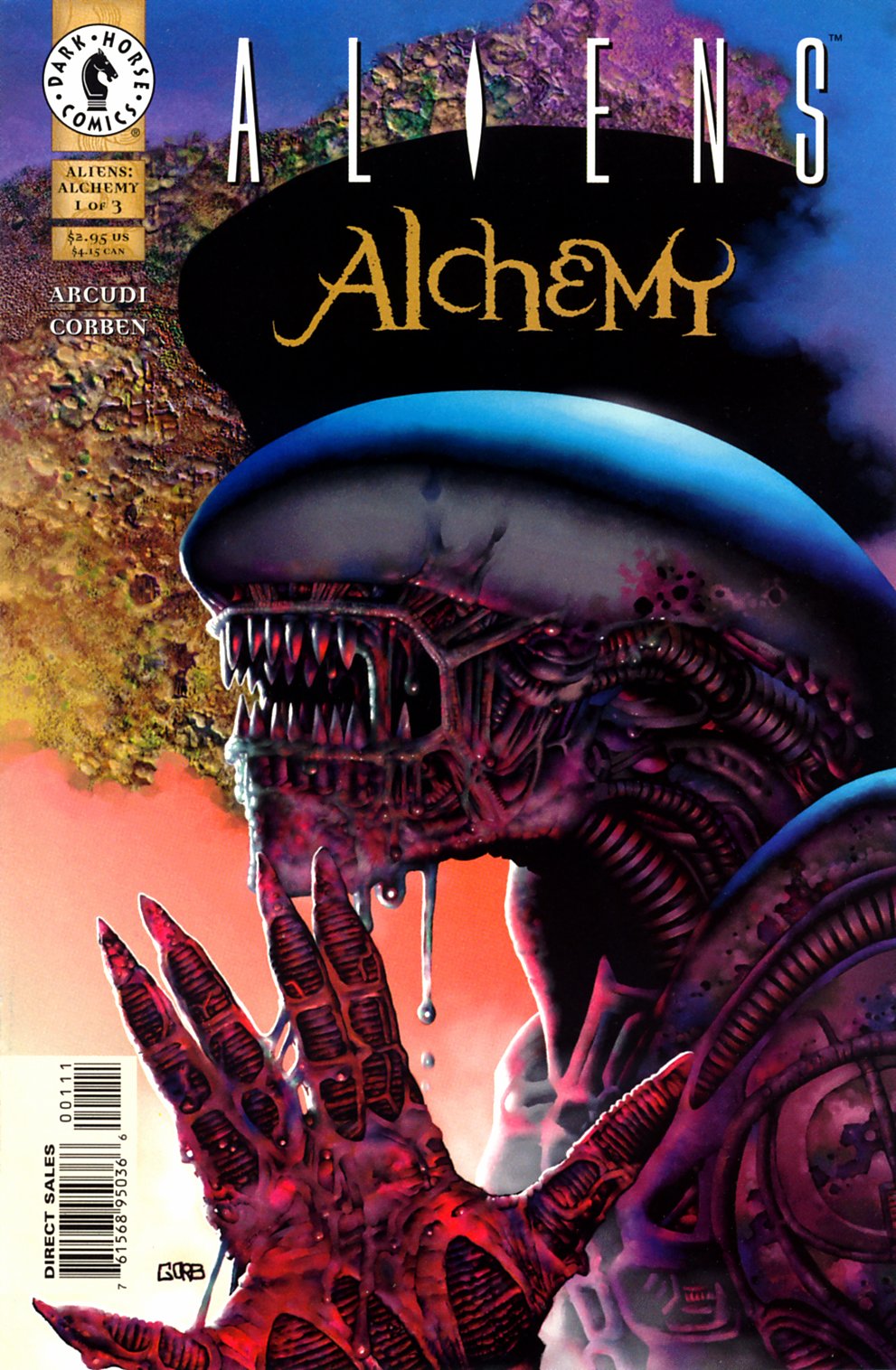 Read online Aliens: Alchemy comic -  Issue #1 - 1