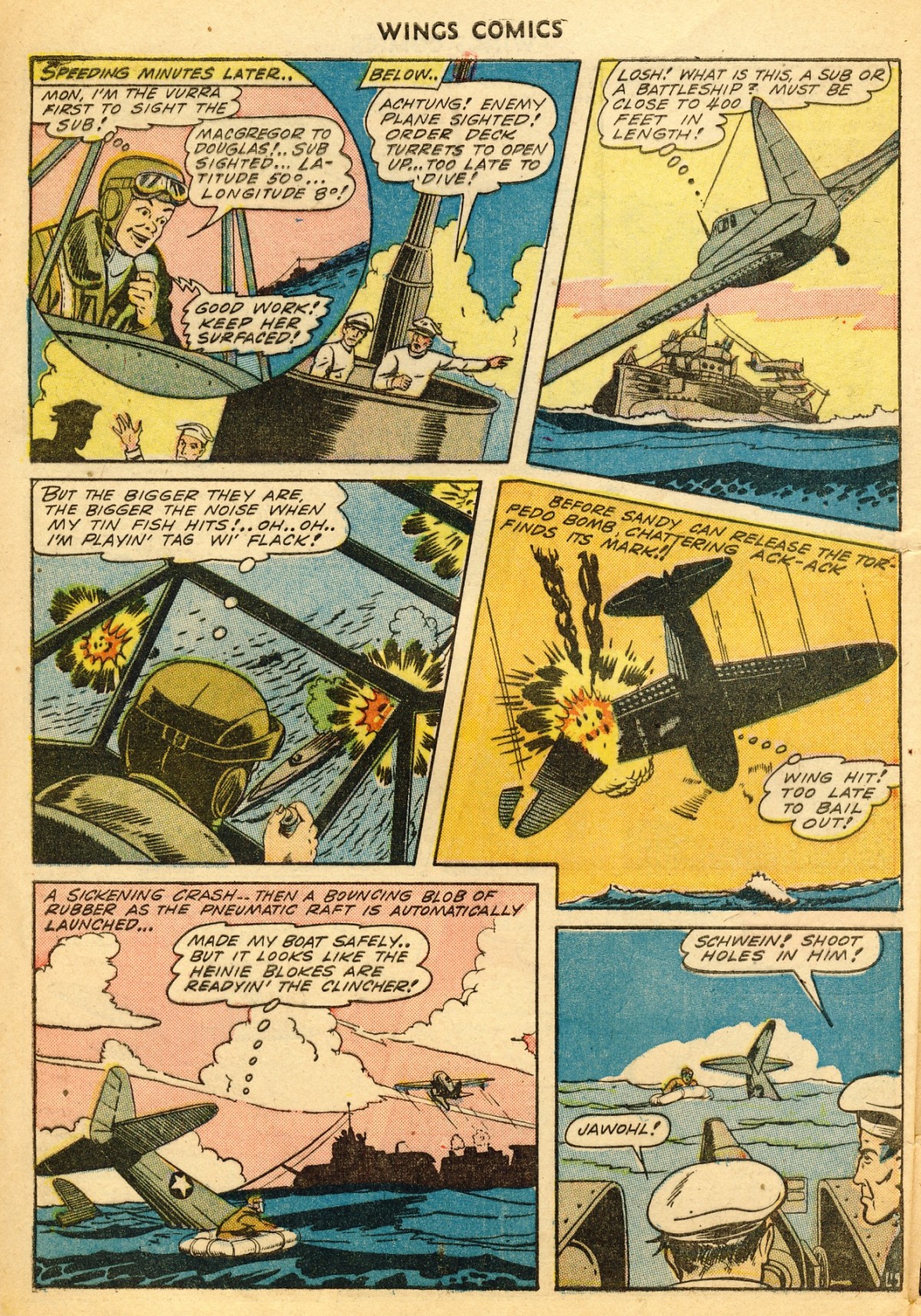 Read online Wings Comics comic -  Issue #39 - 48