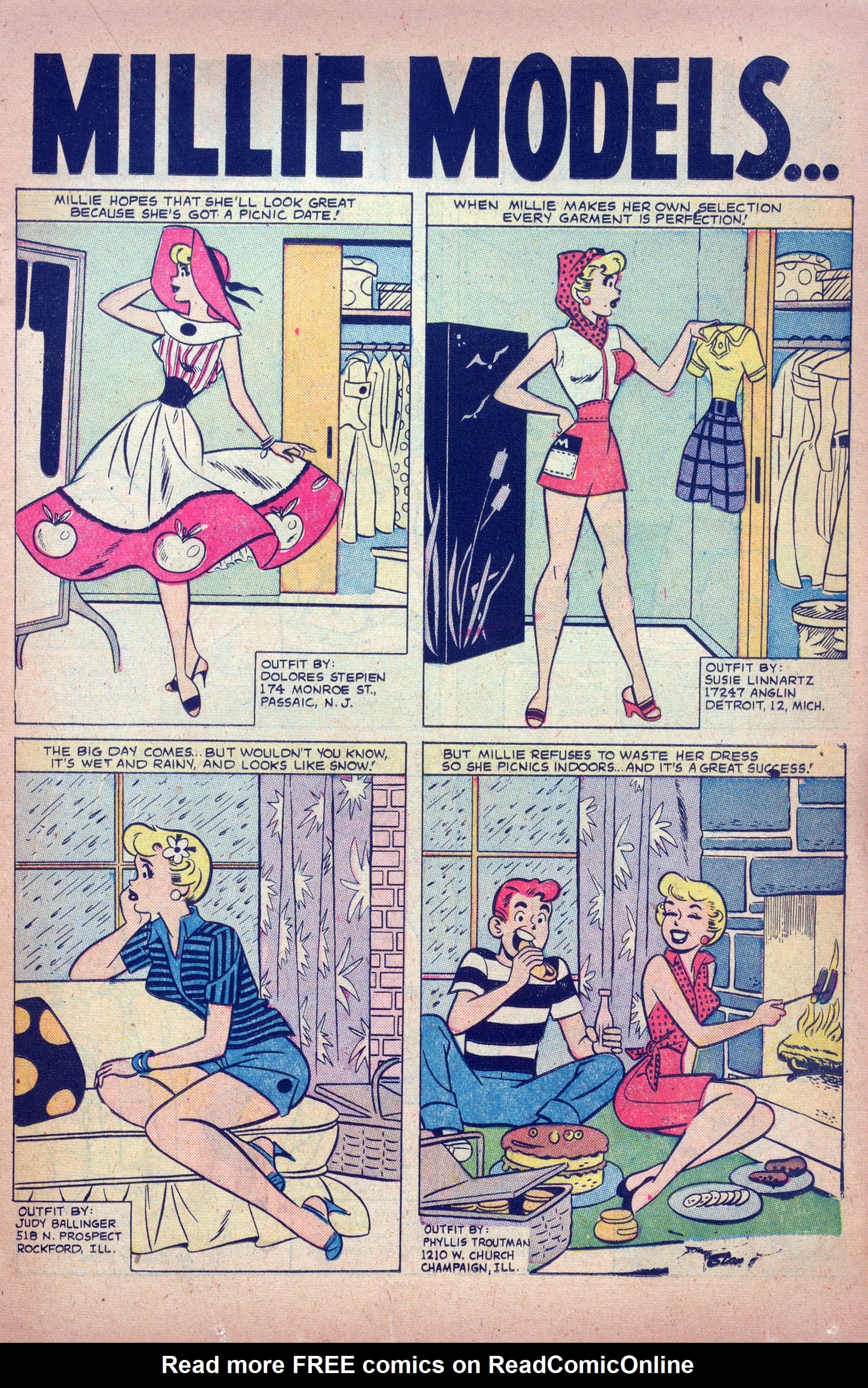 Read online Millie the Model comic -  Issue #81 - 15