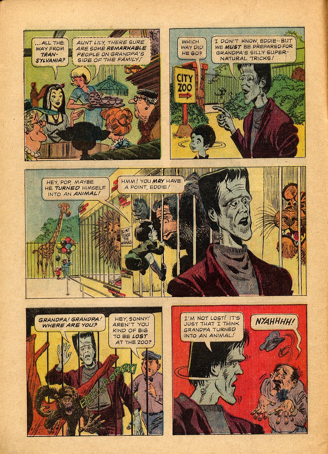 Read online The Munsters comic -  Issue #5 - 8