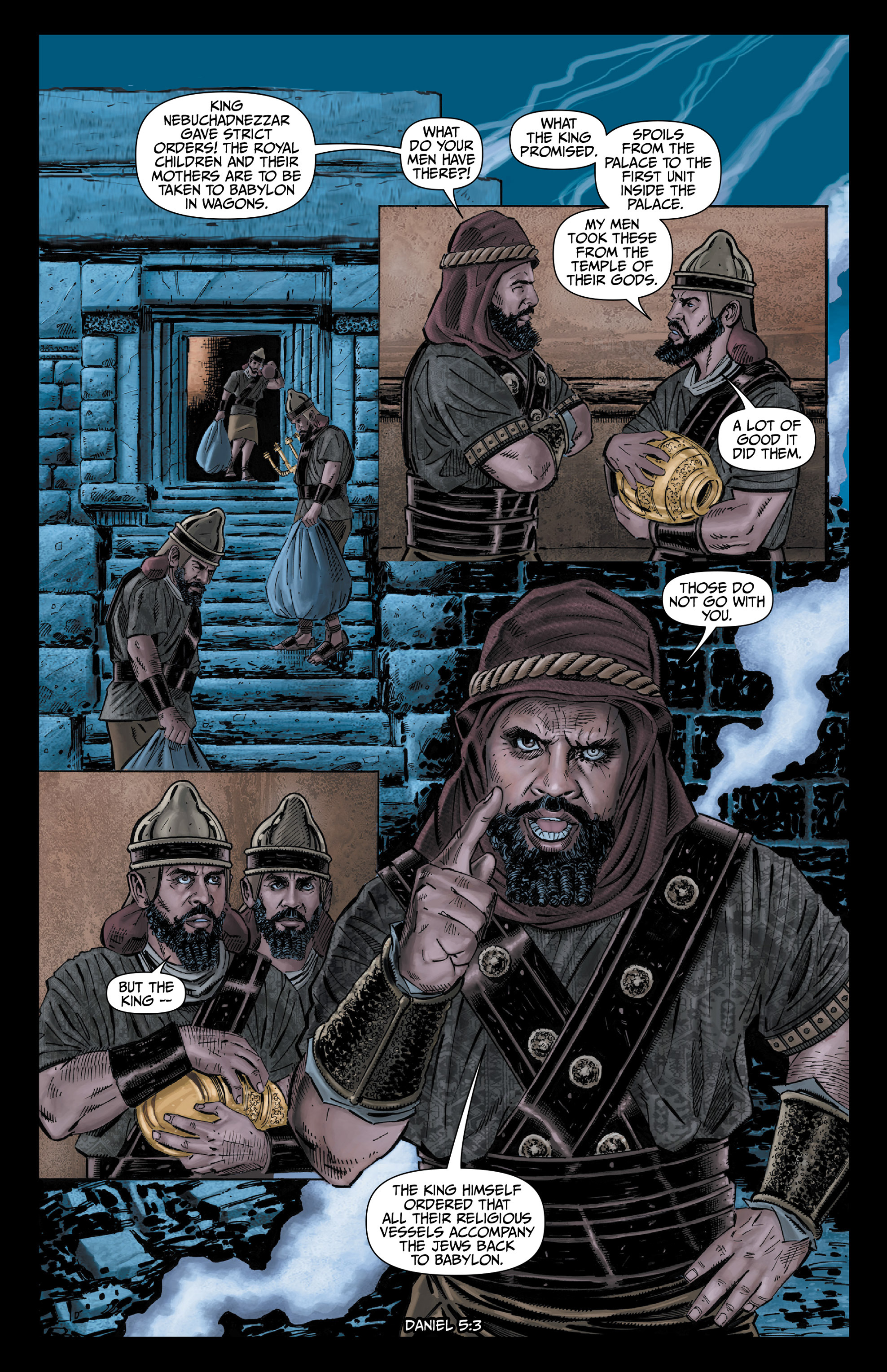 Read online The Kingstone Bible comic -  Issue #7 - 13