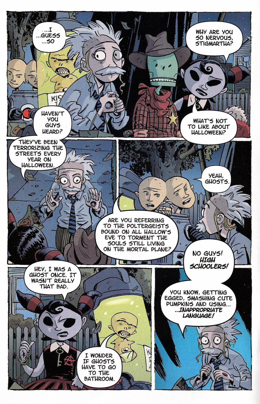 Read online Death Jr. Halloween Special comic -  Issue # Full - 4