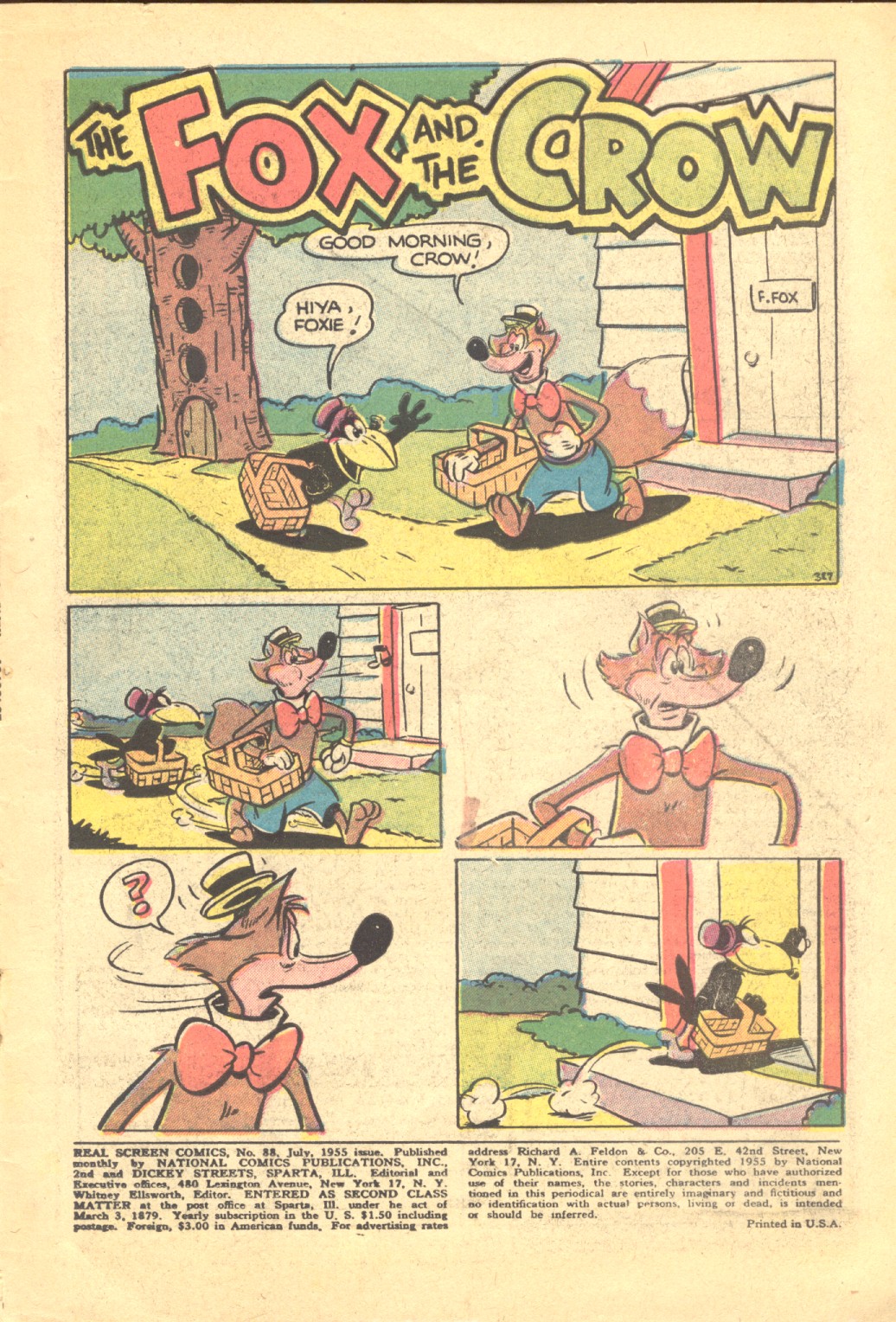 Read online Real Screen Comics comic -  Issue #88 - 3