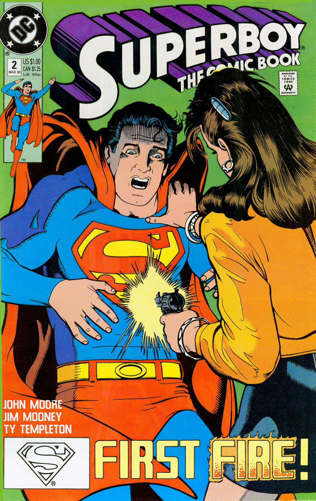 Read online Superboy (1990) comic -  Issue #2 - 1