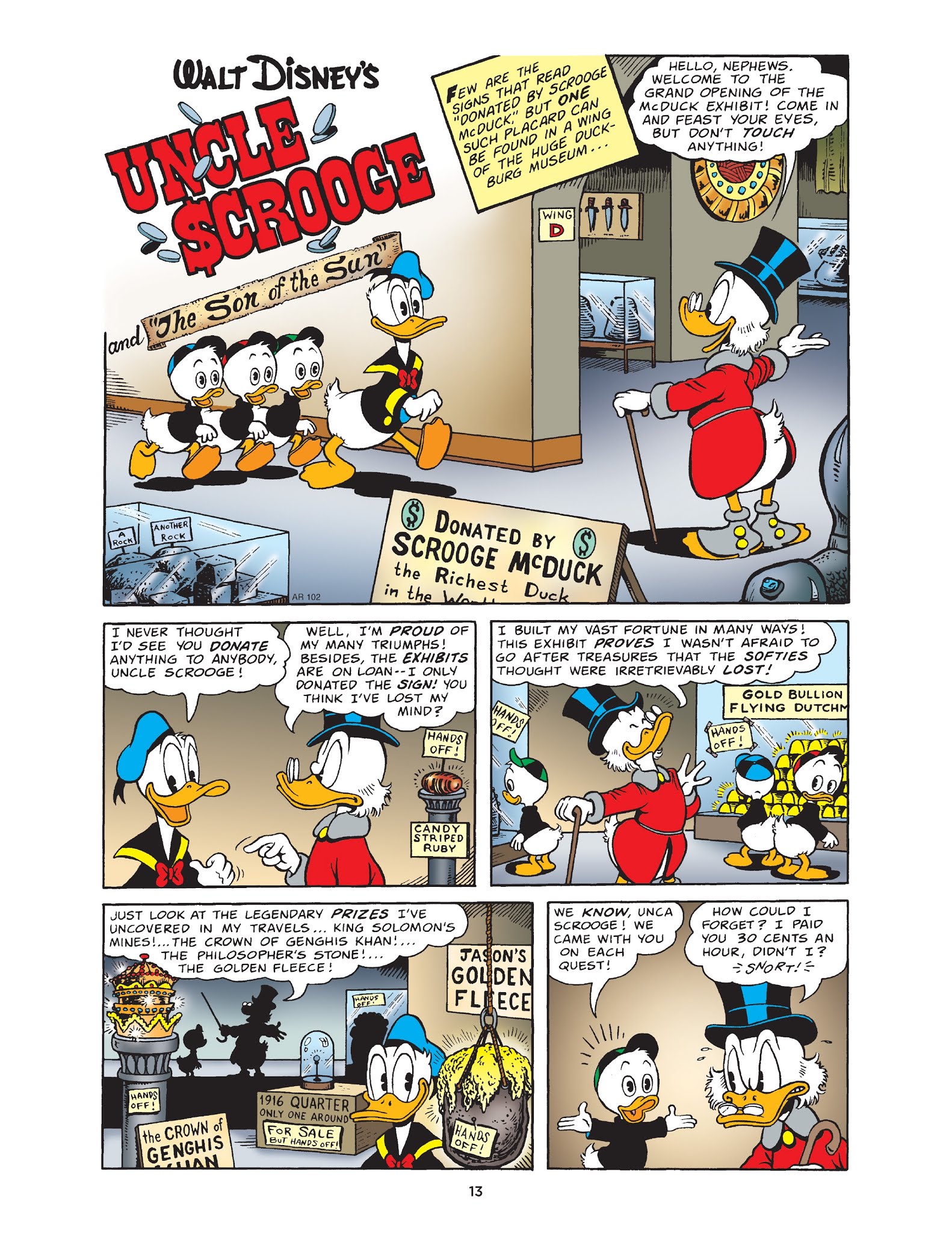 Read online Walt Disney Uncle Scrooge and Donald Duck: The Don Rosa Library comic -  Issue # TPB 1 (Part 1) - 14