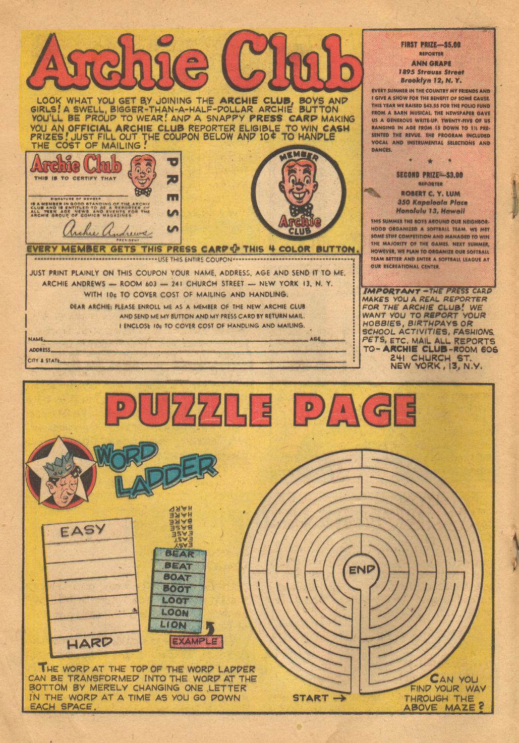 Read online Pep Comics comic -  Issue #101 - 18