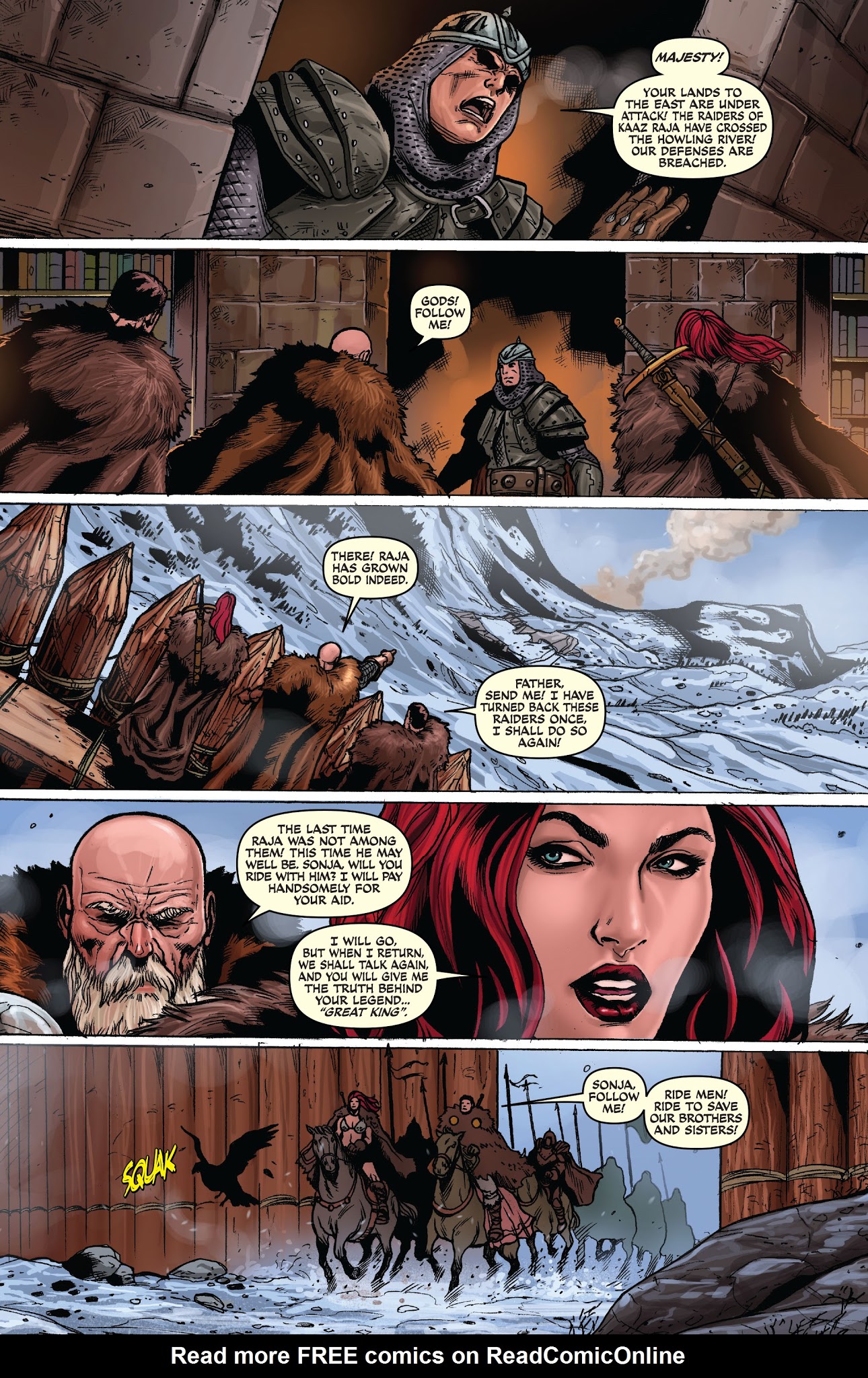 Read online Red Sonja: Revenge of the Gods comic -  Issue #2 - 6