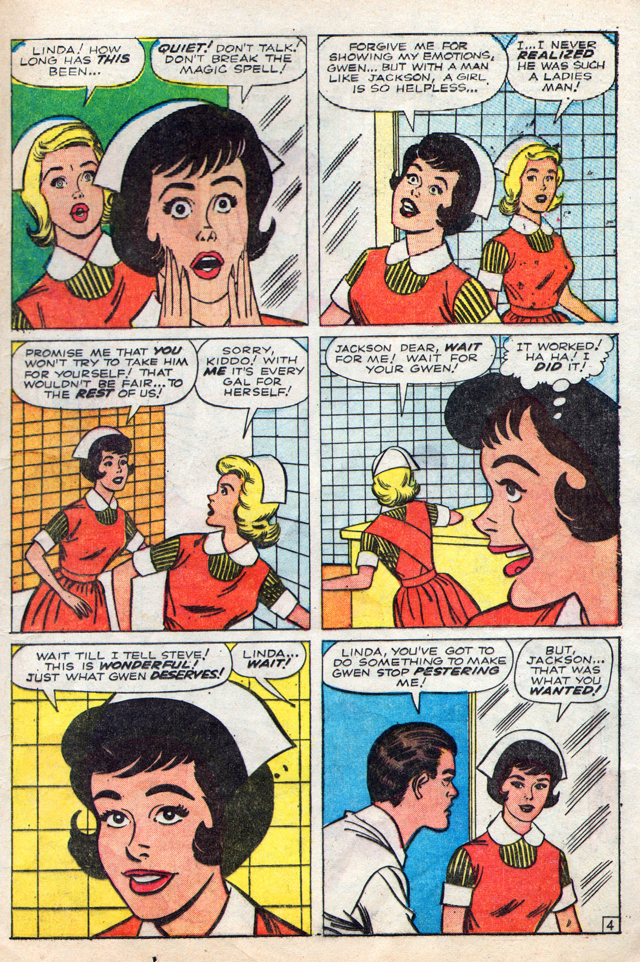 Read online Linda Carter, Student Nurse comic -  Issue #7 - 13