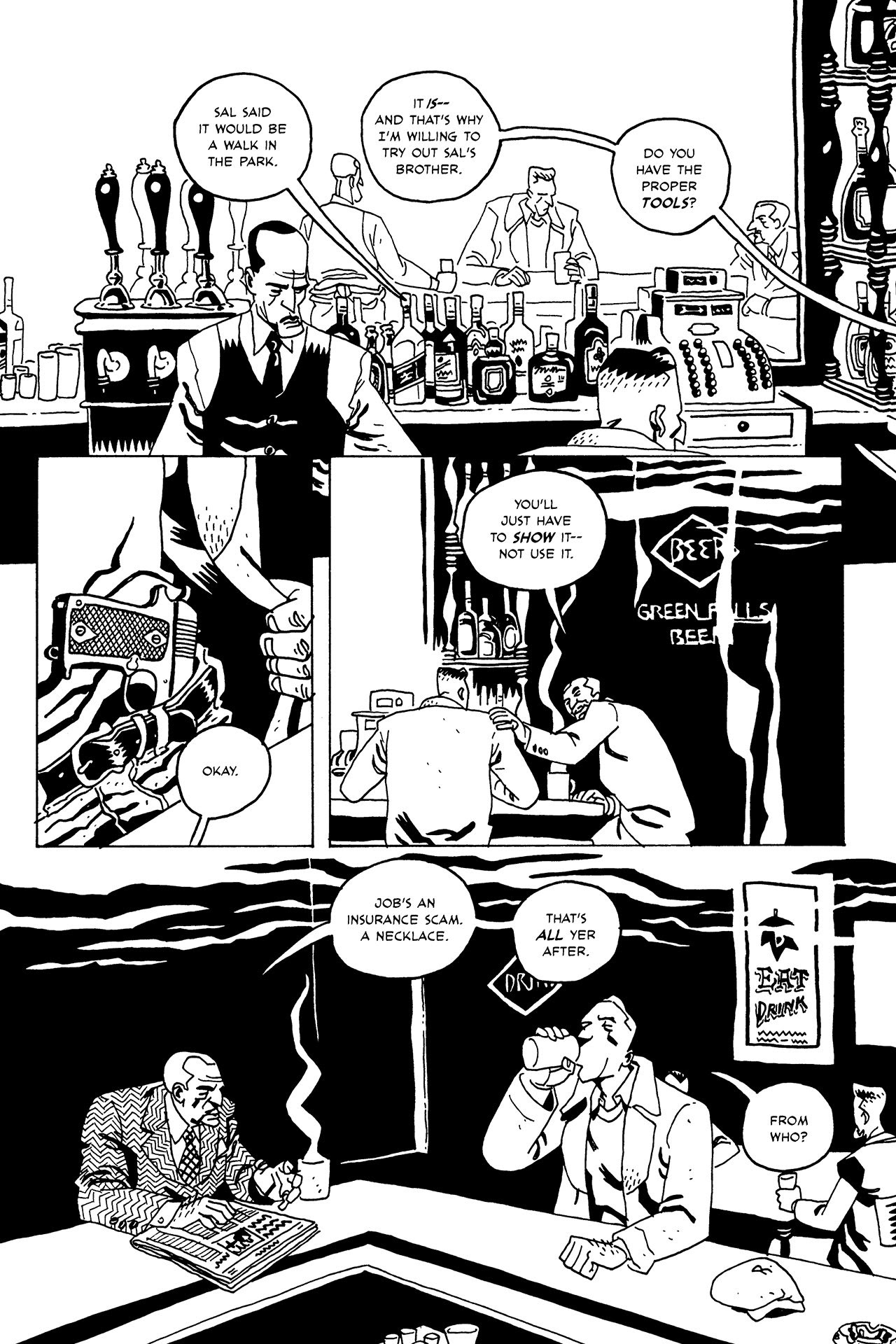 Read online Noir (2009) comic -  Issue # TPB - 114