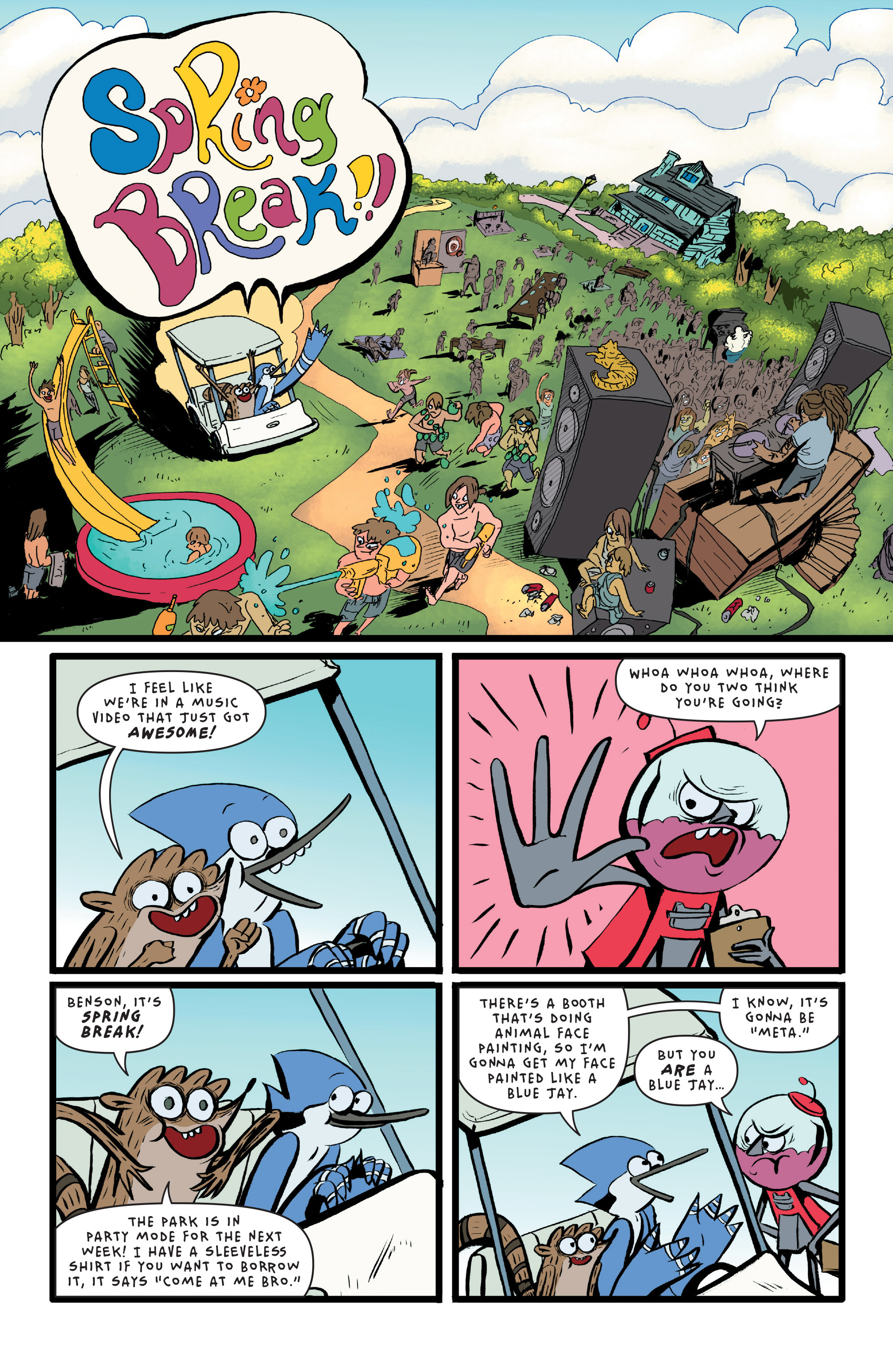 Read online Regular Show comic -  Issue #17 - 3
