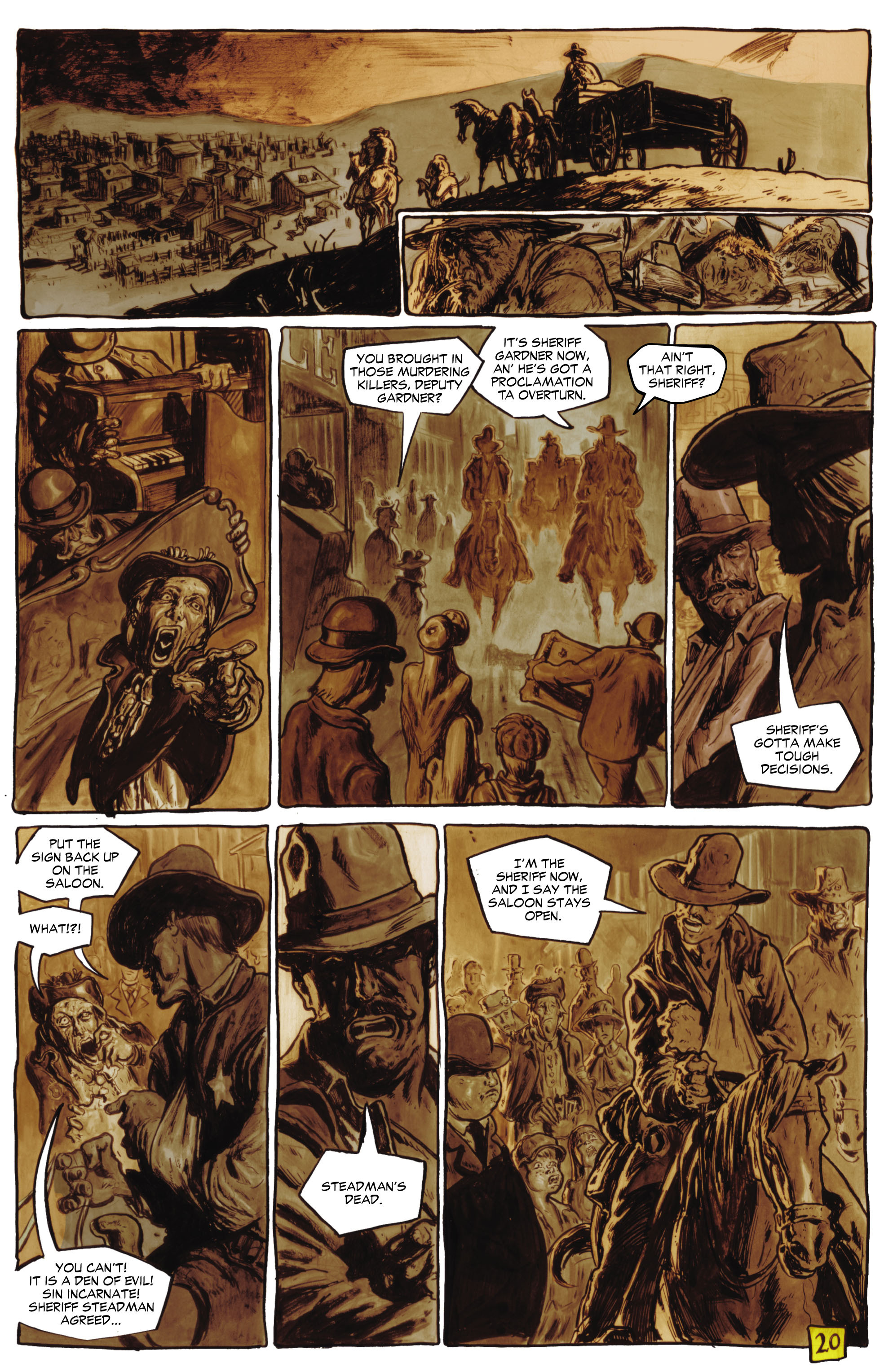 Read online Jonah Hex (2006) comic -  Issue #39 - 21