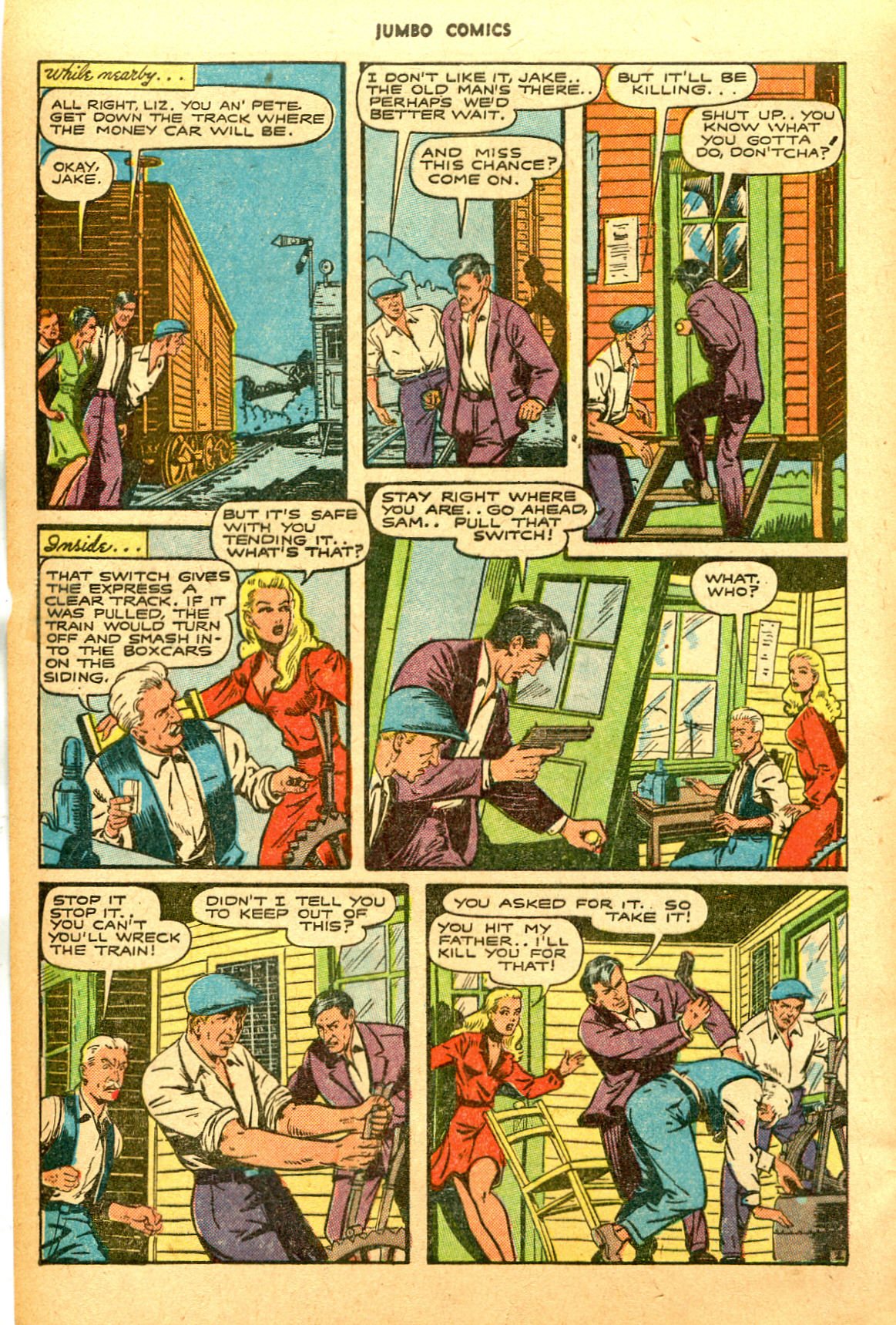 Read online Jumbo Comics comic -  Issue #84 - 42