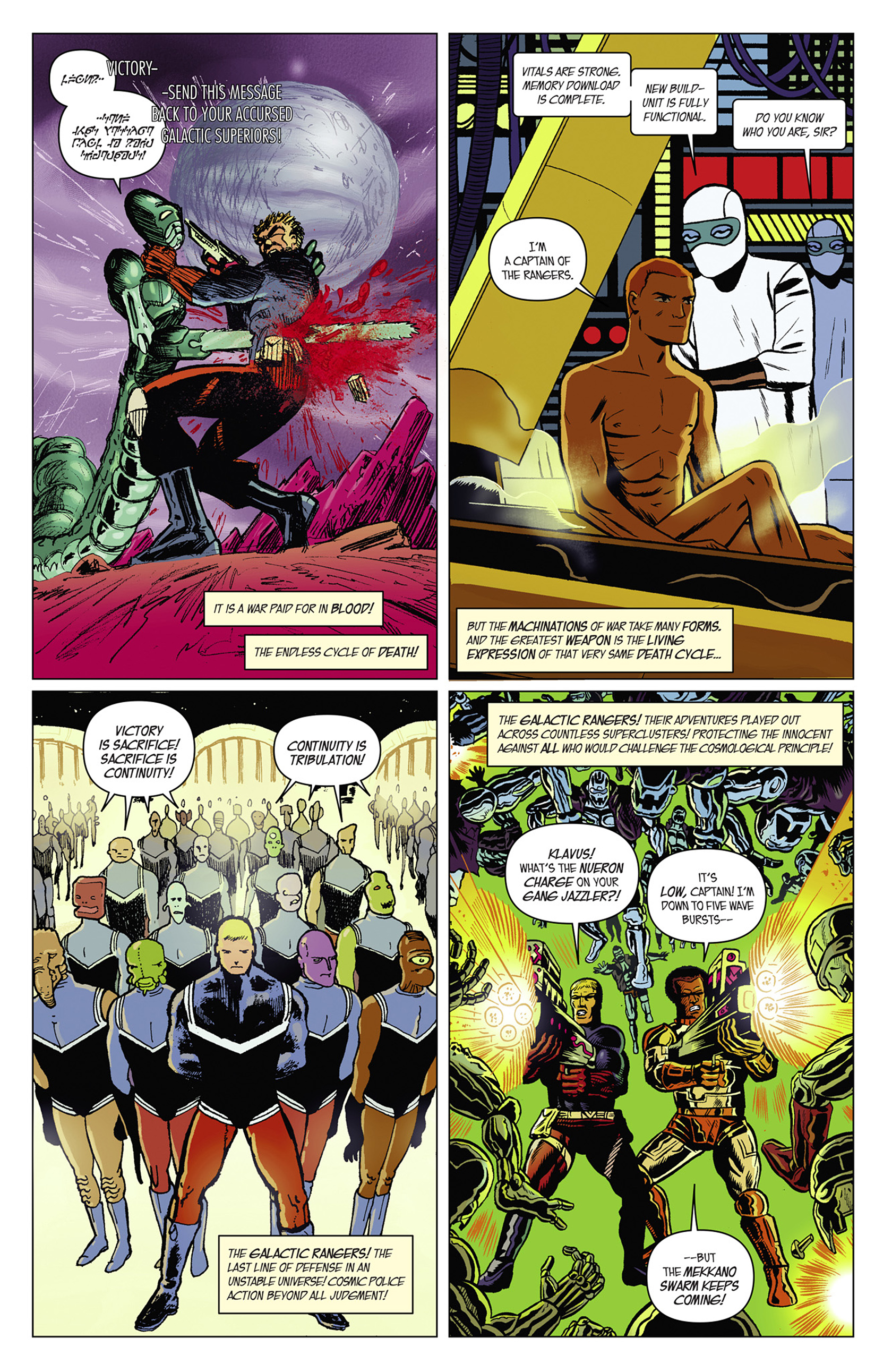 Read online Captain Victory and the Galactic Rangers (2014) comic -  Issue #6 - 14