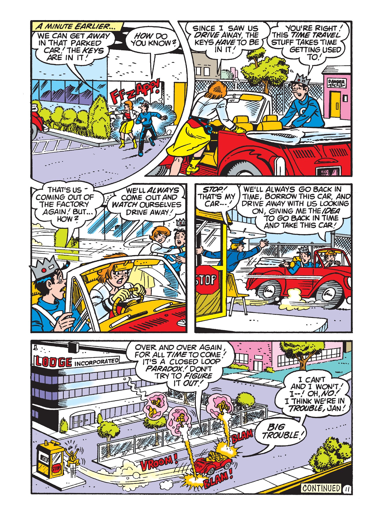 Read online Archie 75th Anniversary Digest comic -  Issue #6 - 121