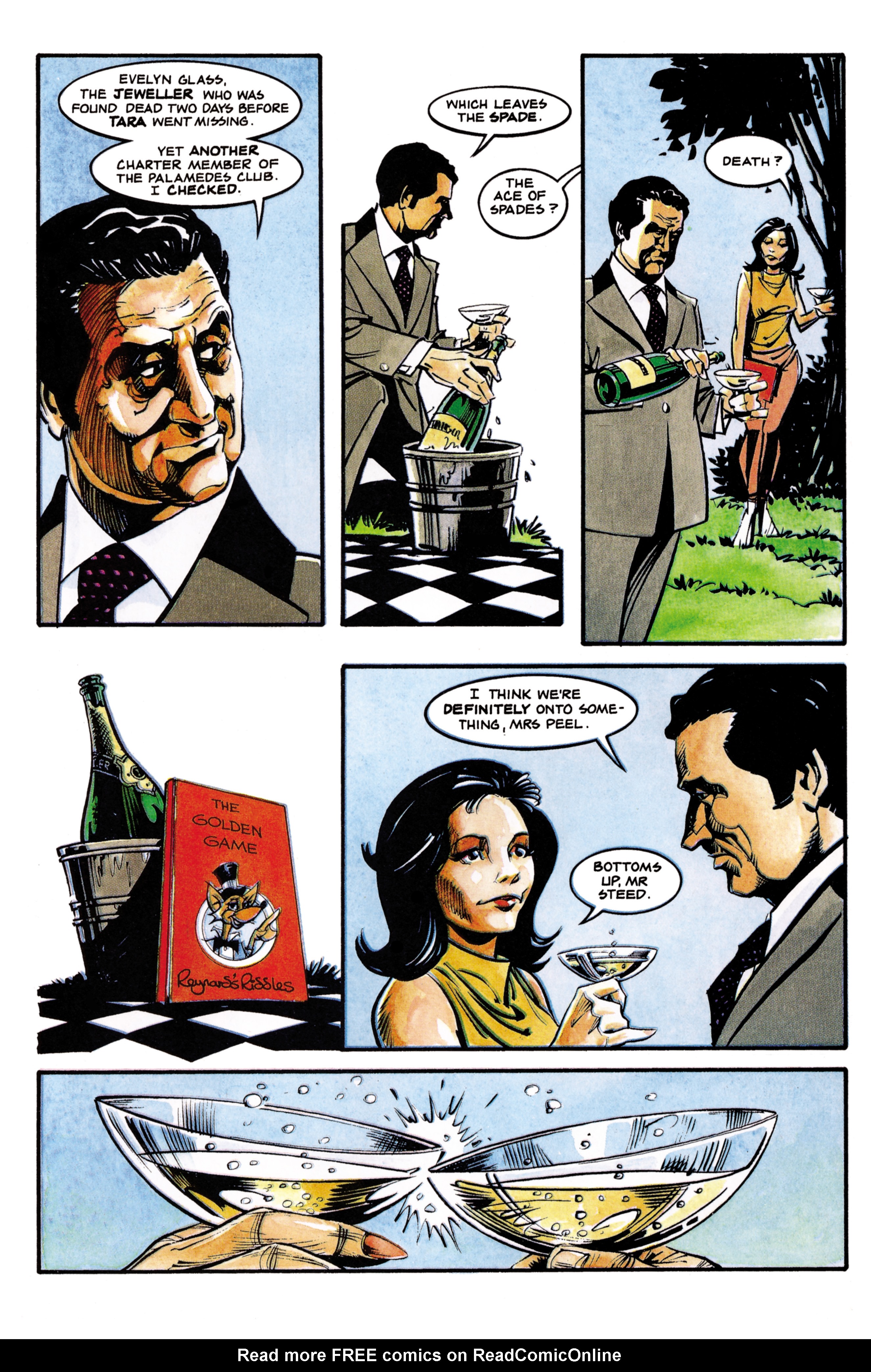 Read online Steed & Mrs. Peel: Golden Game comic -  Issue # Full - 47