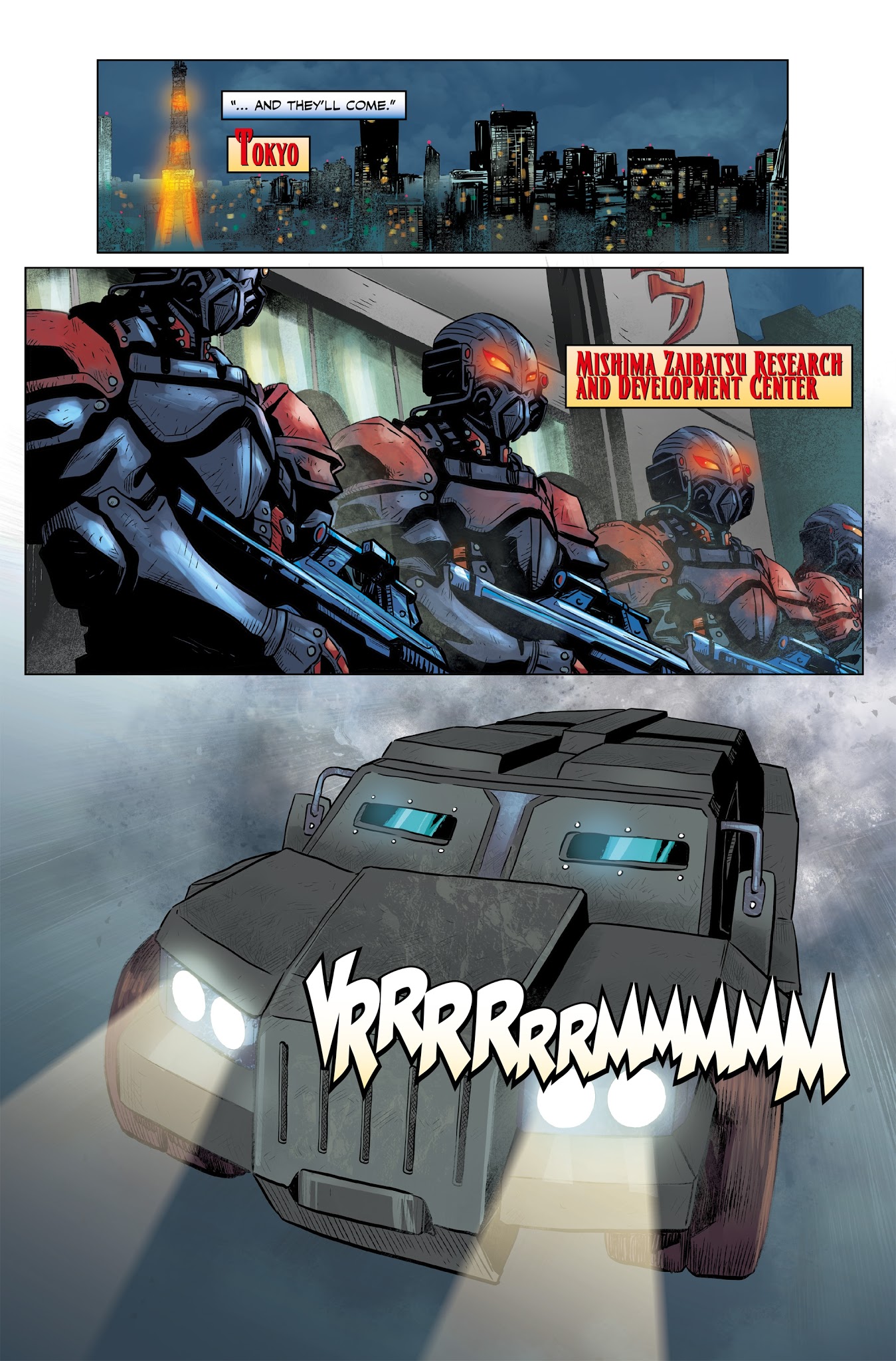 Read online Tekken comic -  Issue #3 - 15