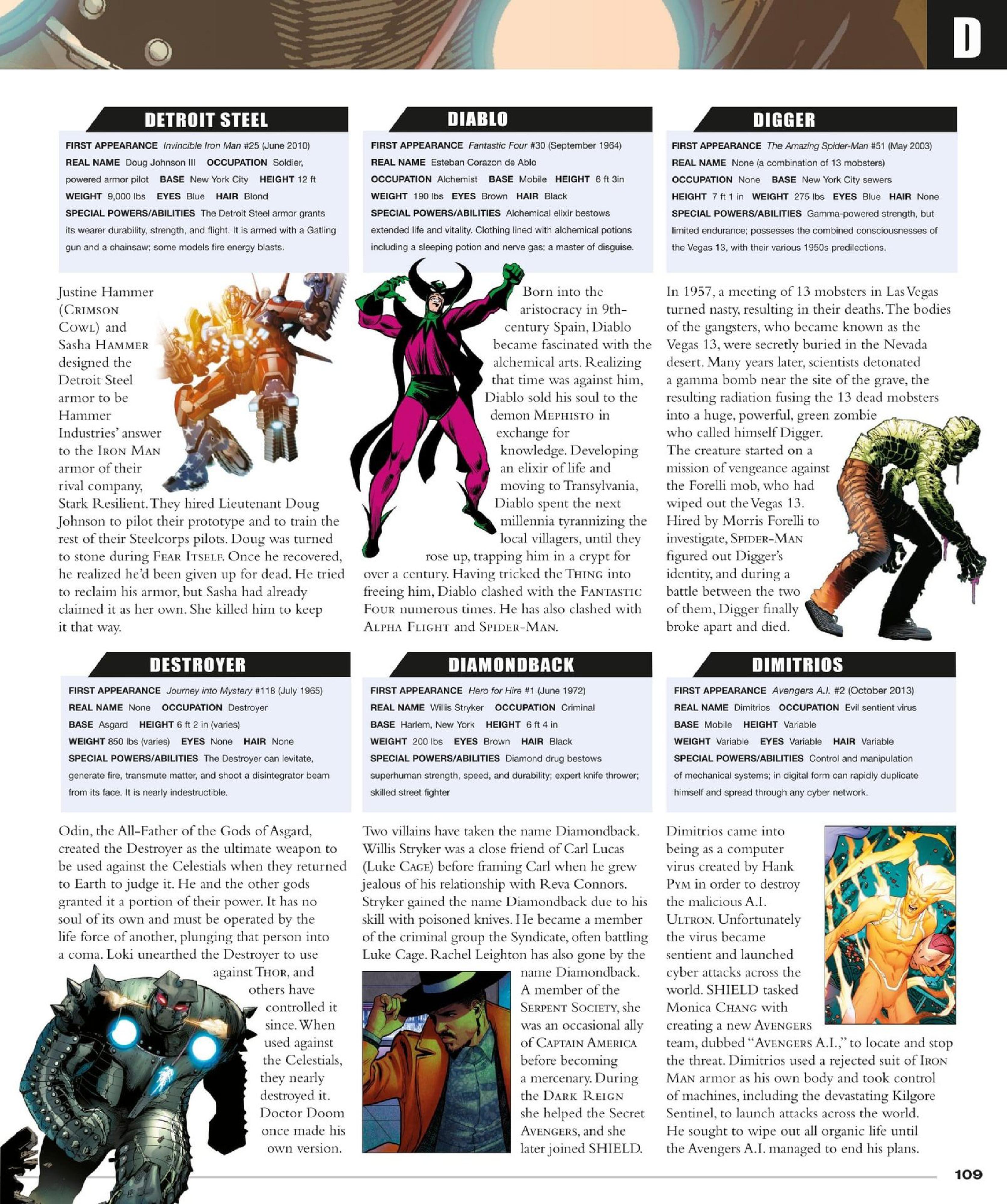 Read online Marvel Encyclopedia, New Edition comic -  Issue # TPB (Part 2) - 12