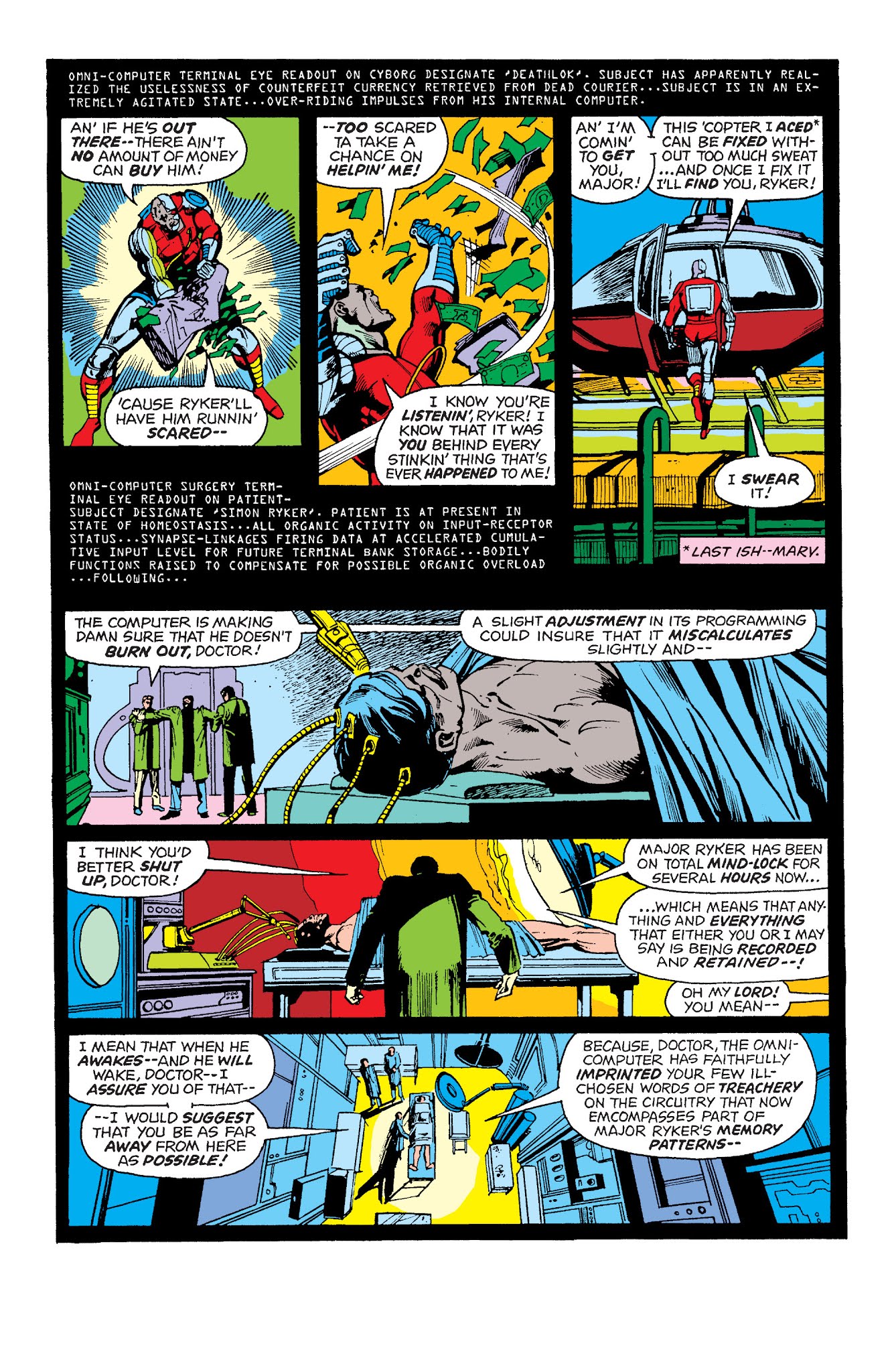 Read online Deathlok the Demolisher: The Complete Collection comic -  Issue # TPB - 123