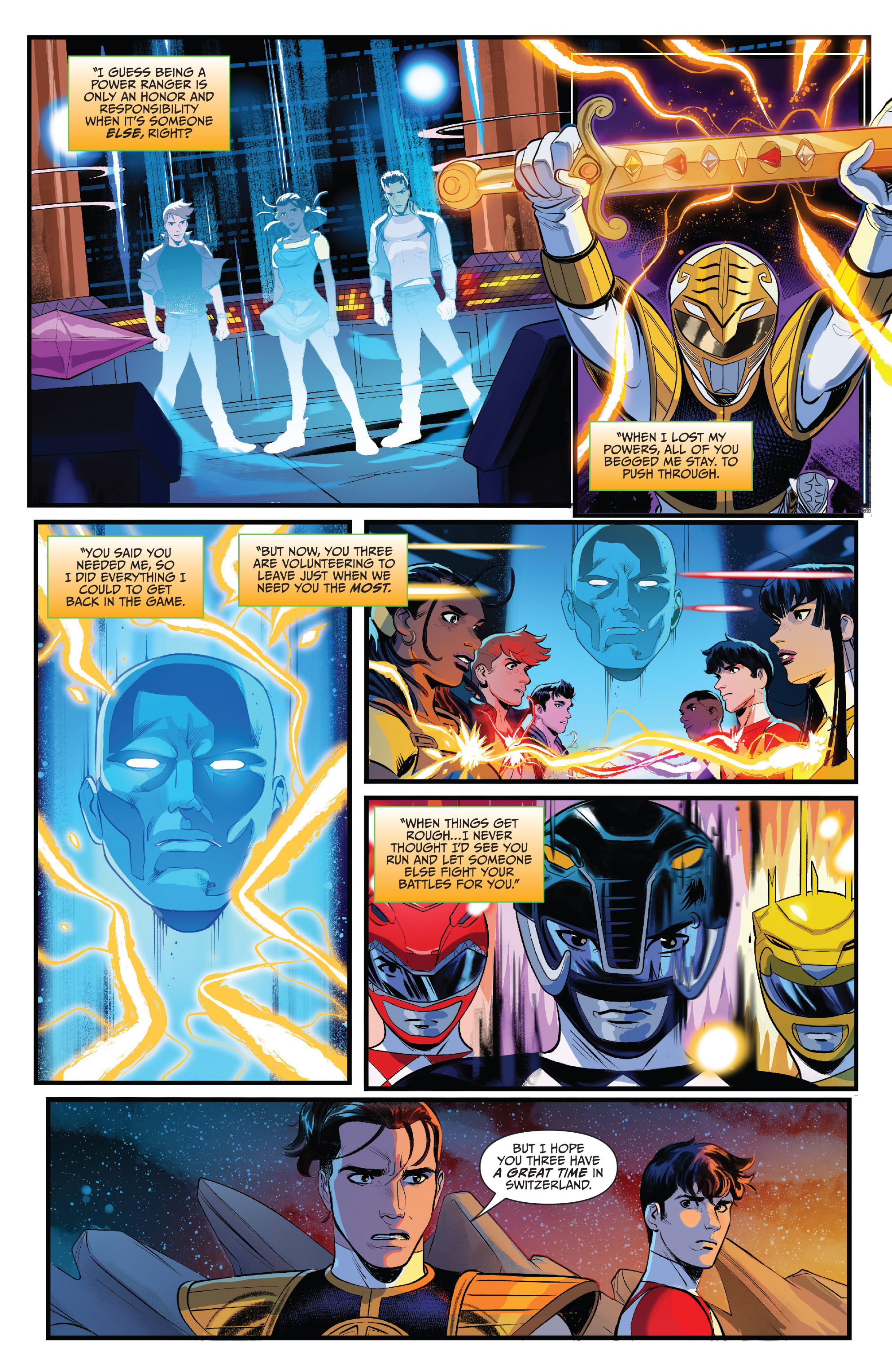 Read online Saban's Go Go Power Rangers comic -  Issue #32 - 10
