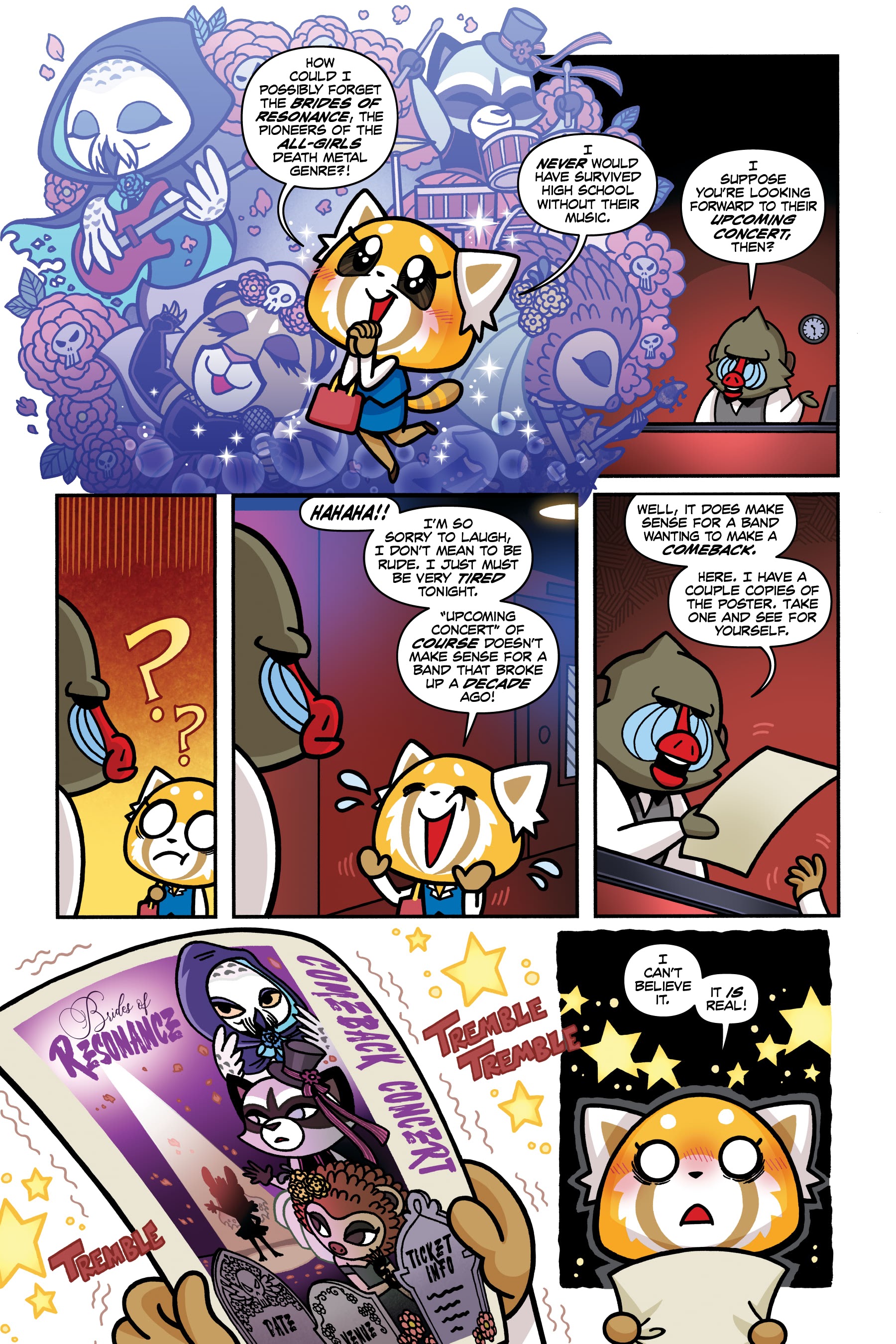 Read online Aggretsuko: Little Rei of Sunshine comic -  Issue # TPB - 10