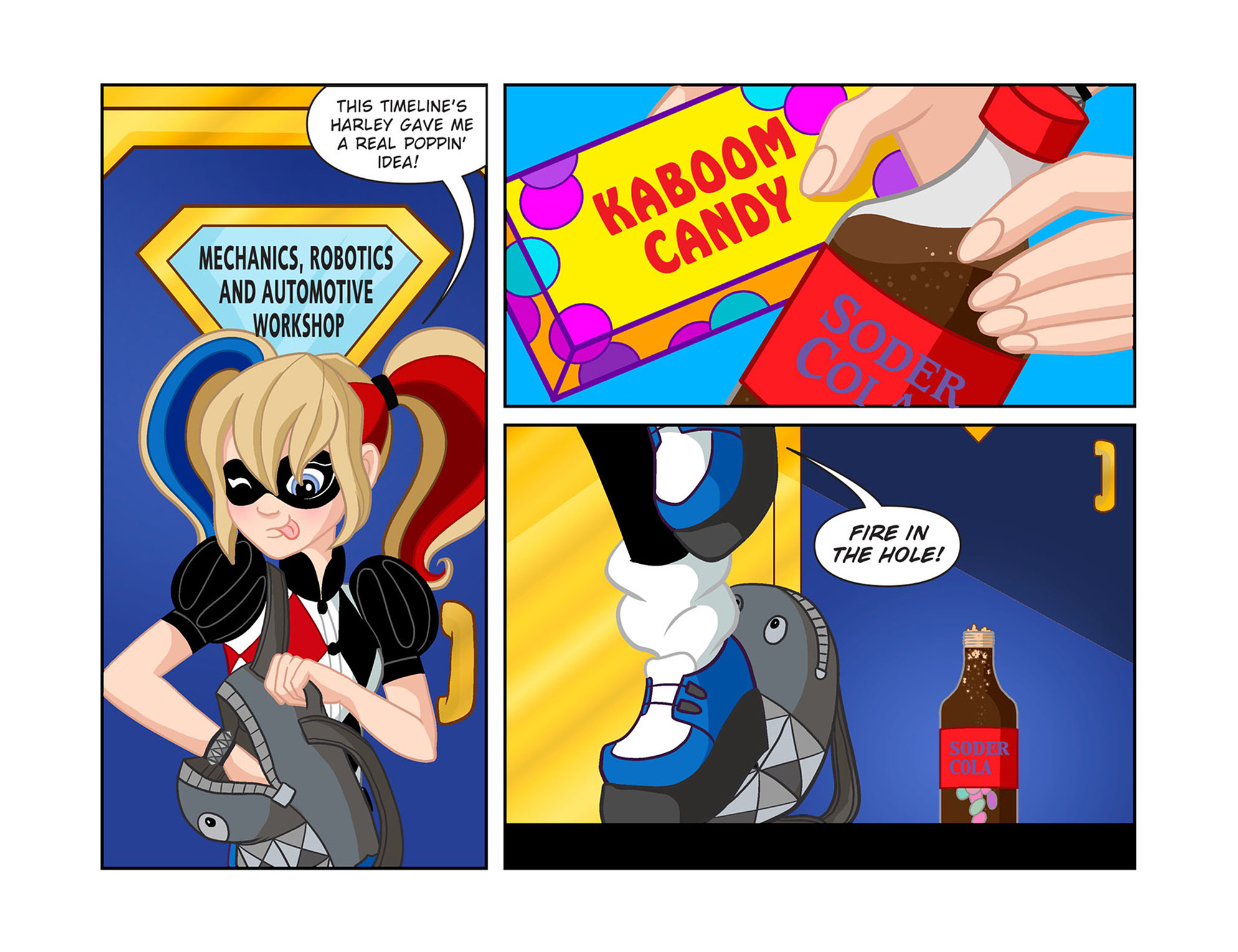 Read online DC Super Hero Girls: Past Times at Super Hero High comic -  Issue #6 - 11