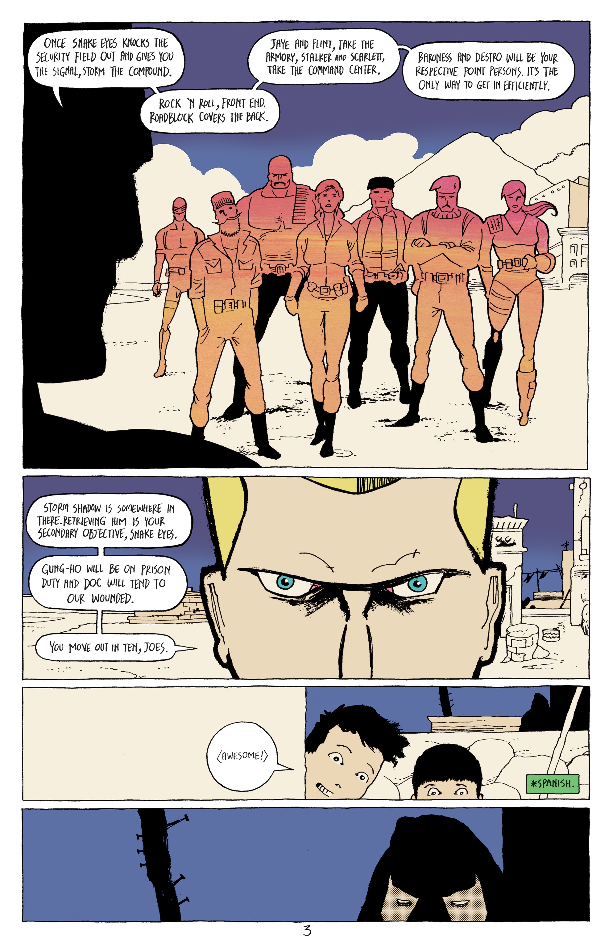 Read online G.I. Joe: Sierra Muerte comic -  Issue #3 - 5