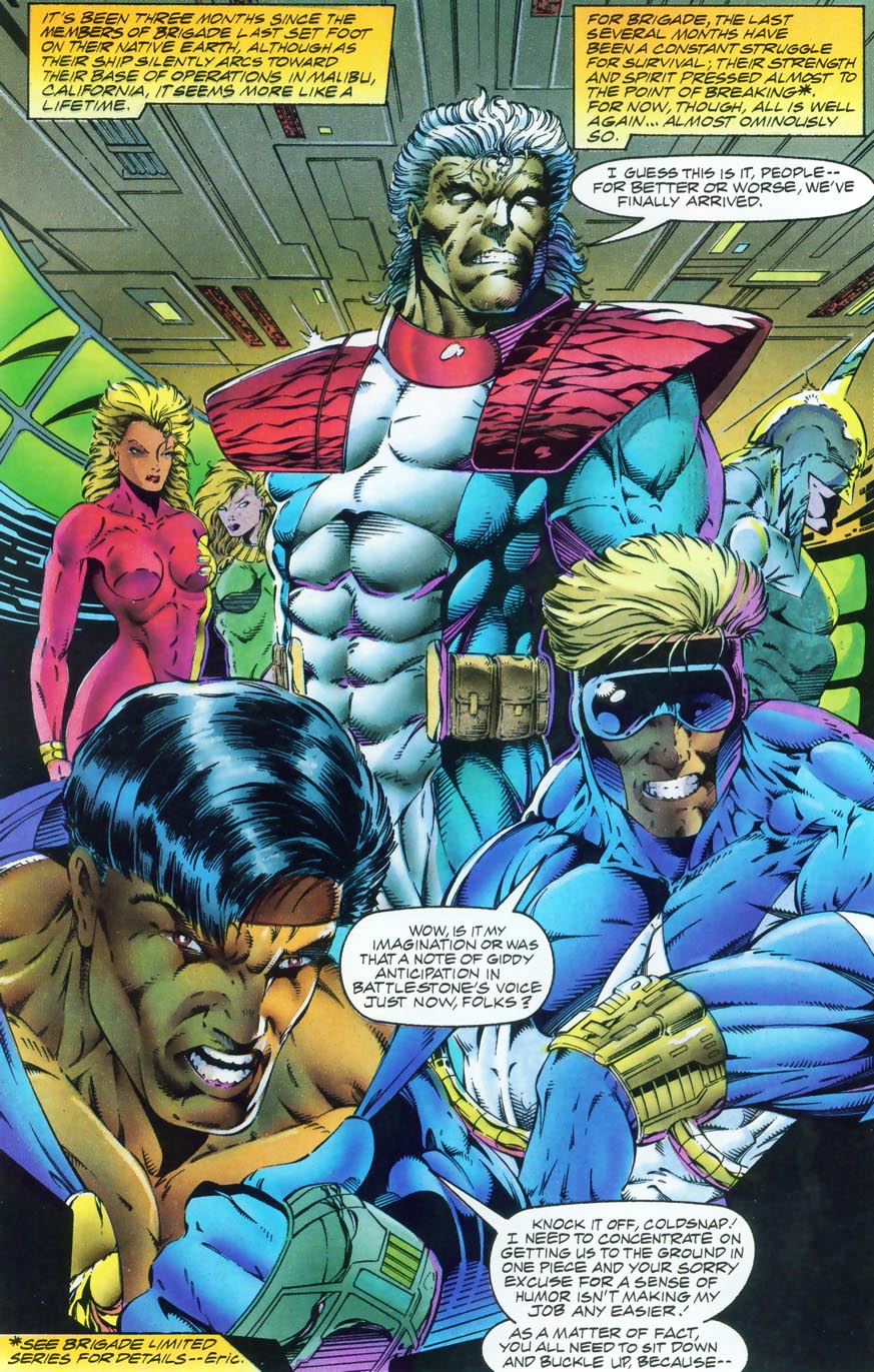 Read online Brigade (1993) comic -  Issue #1 - 4