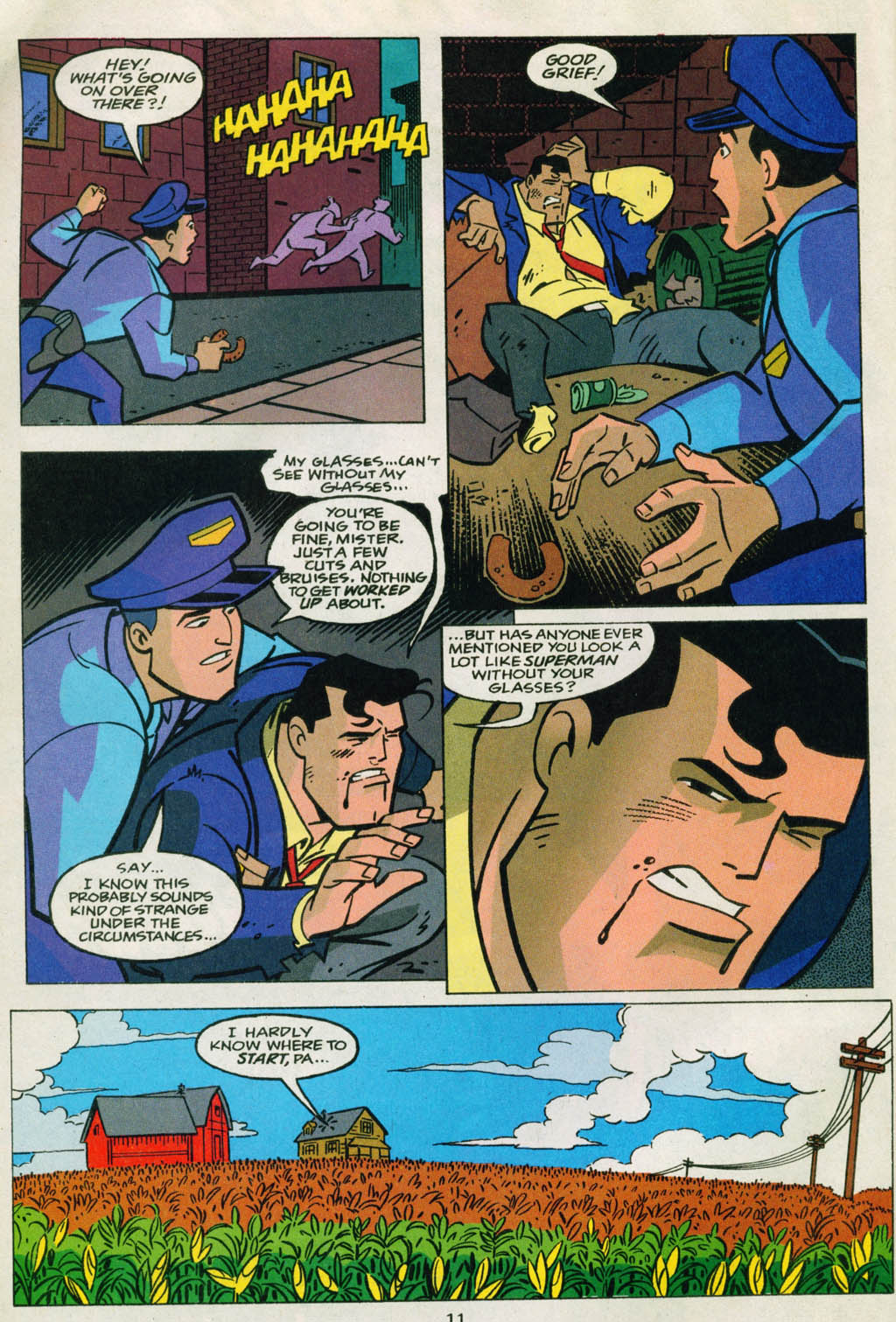 Read online Superman Adventures comic -  Issue #16 - 12