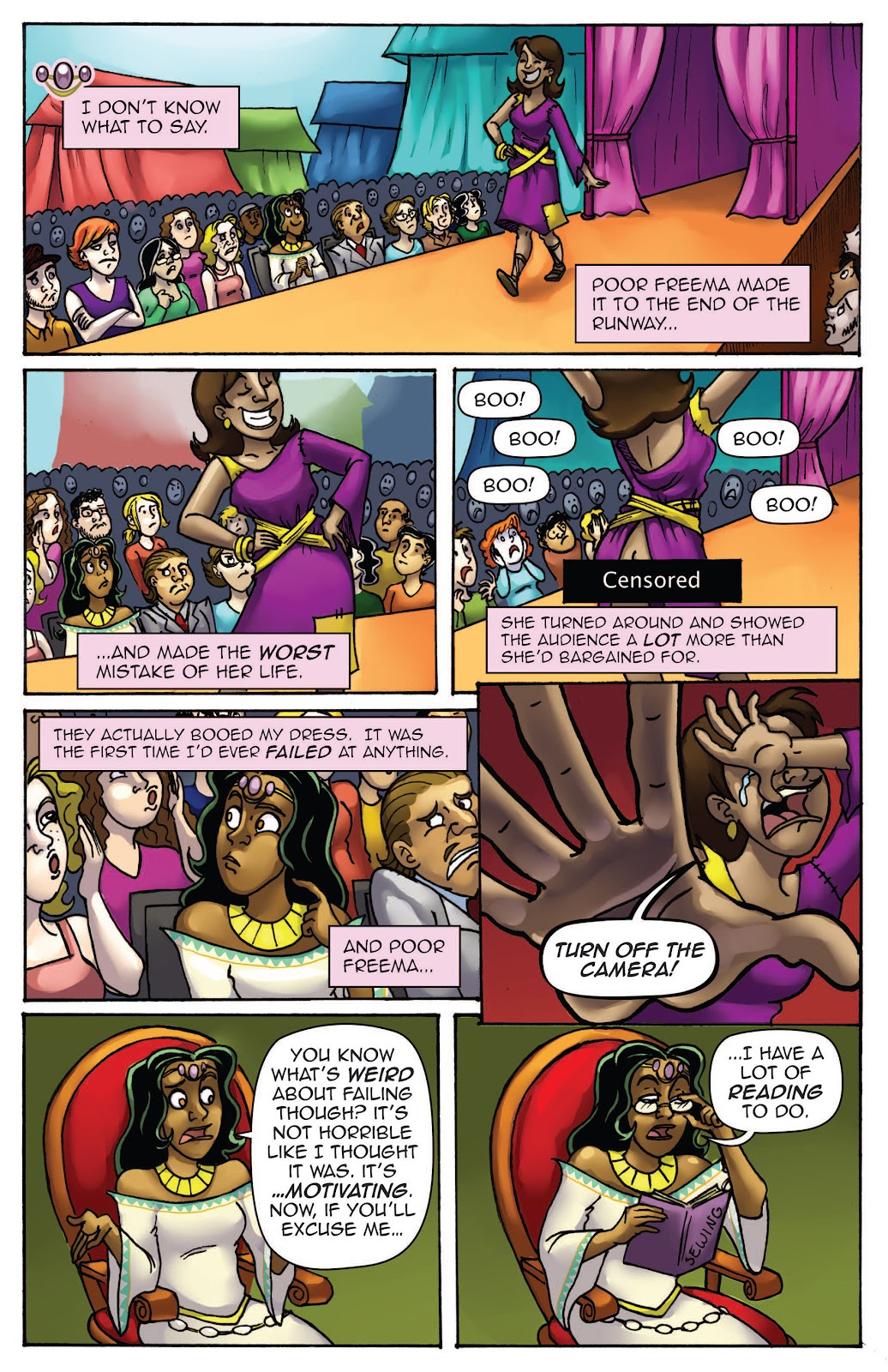 <{ $series->title }} issue Special - The Princess' New Clothes - Page 8