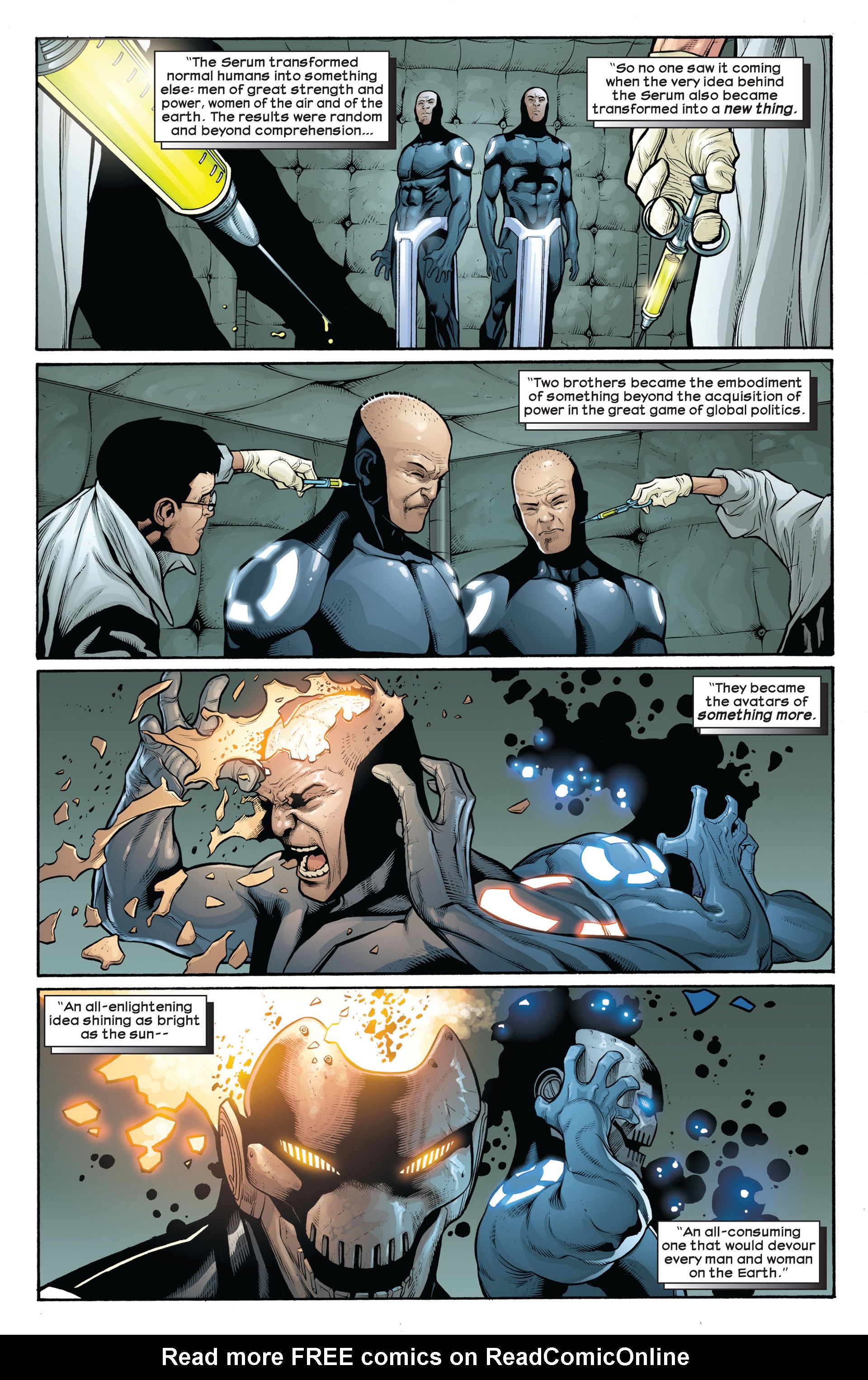 Read online Ultimate Comics Hawkeye comic -  Issue #4 - 5