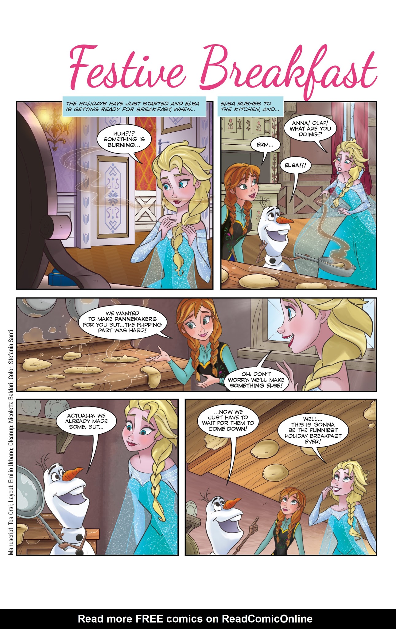 Read online Disney Frozen comic -  Issue #5 - 22