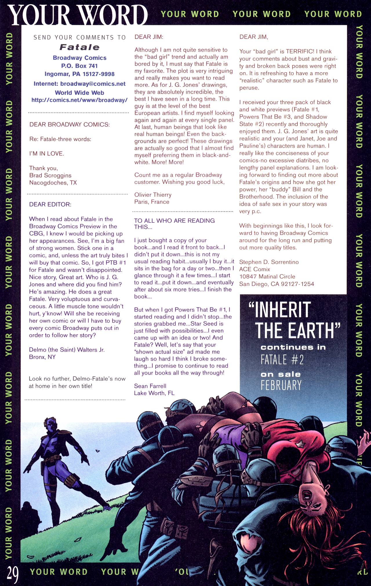 Read online Fatale (1996) comic -  Issue #1 - 30