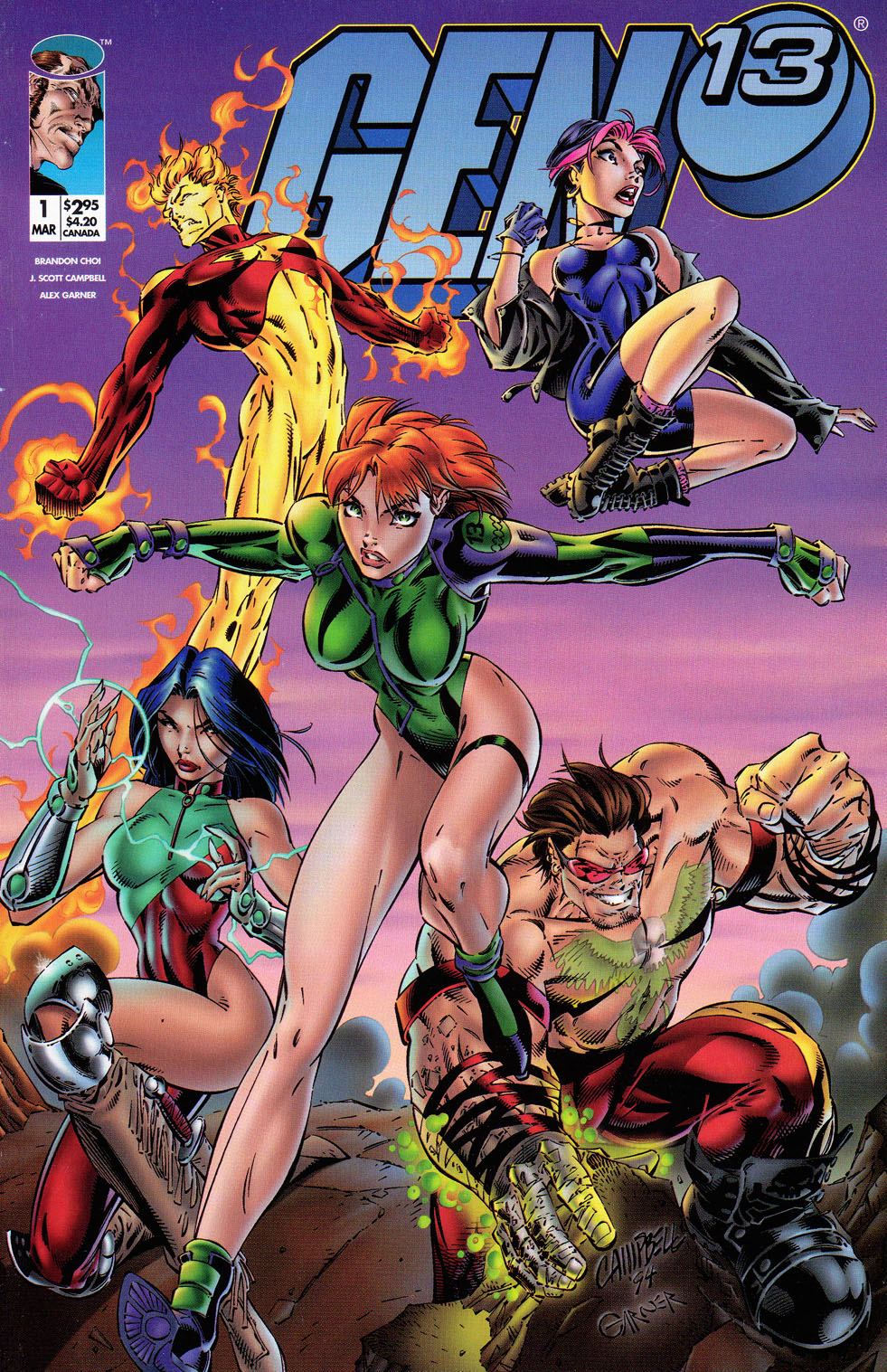 Read online Gen13 (1995) comic -  Issue #1 - 1