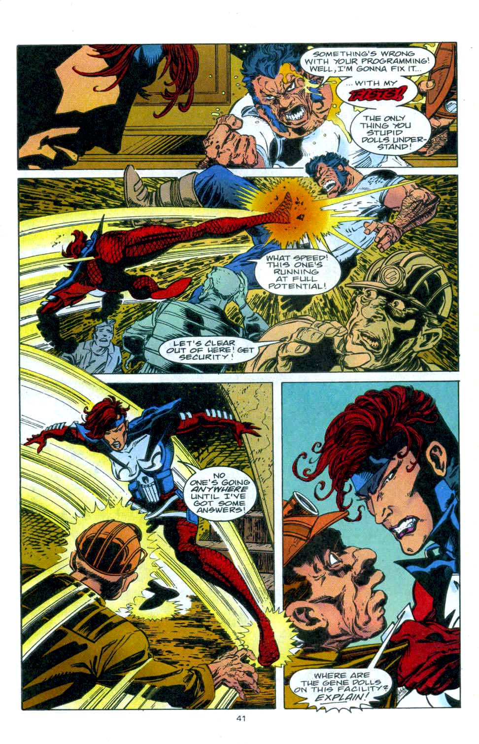 Read online Punisher 2099 comic -  Issue #25 - 33