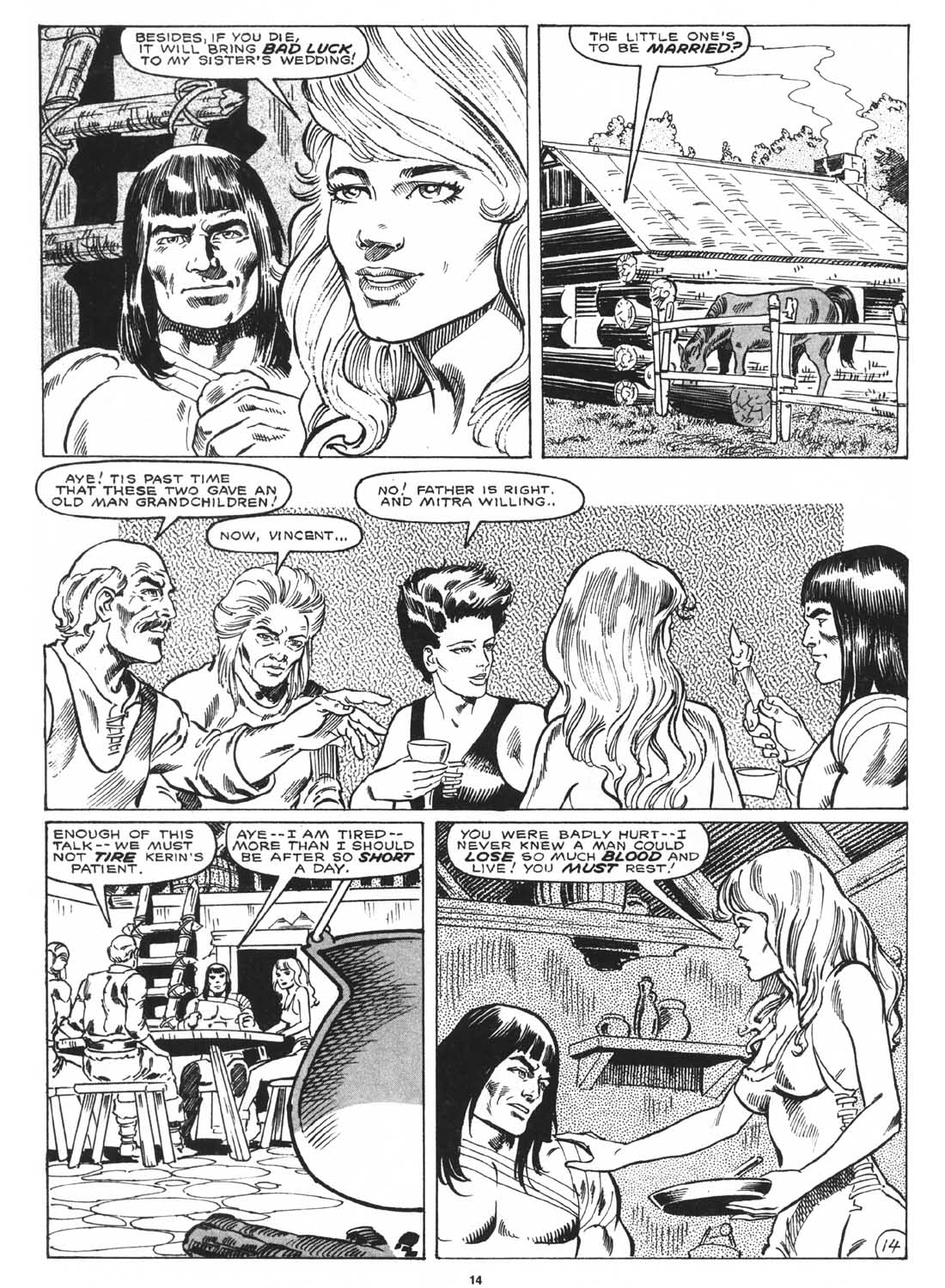 Read online The Savage Sword Of Conan comic -  Issue #171 - 16