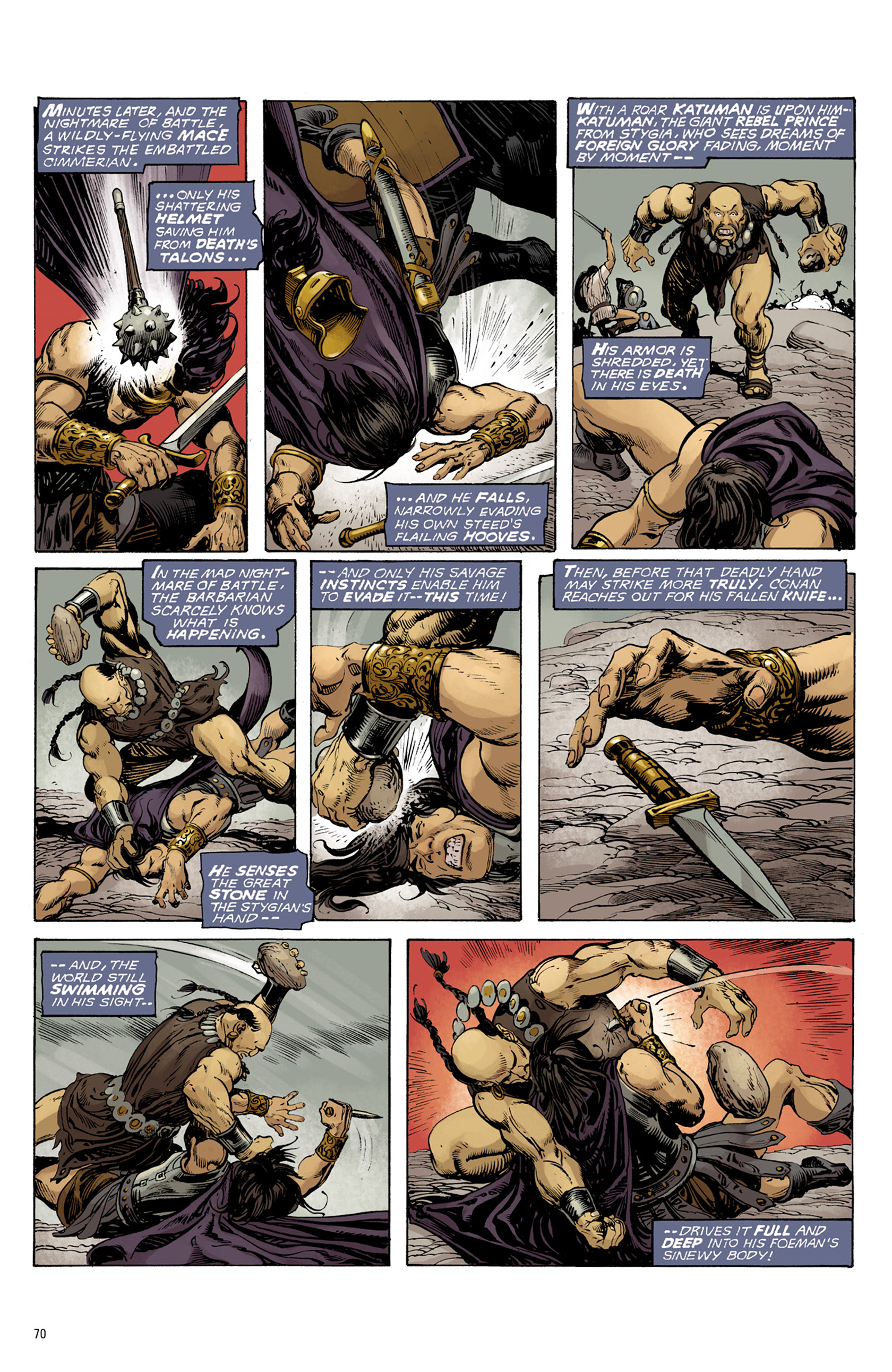 Read online Robert E. Howard's Savage Sword comic -  Issue #9 - 71