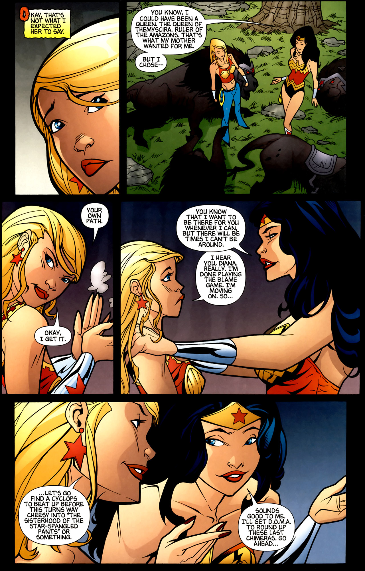 Read online Wonder Girl (2007) comic -  Issue #6 - 22