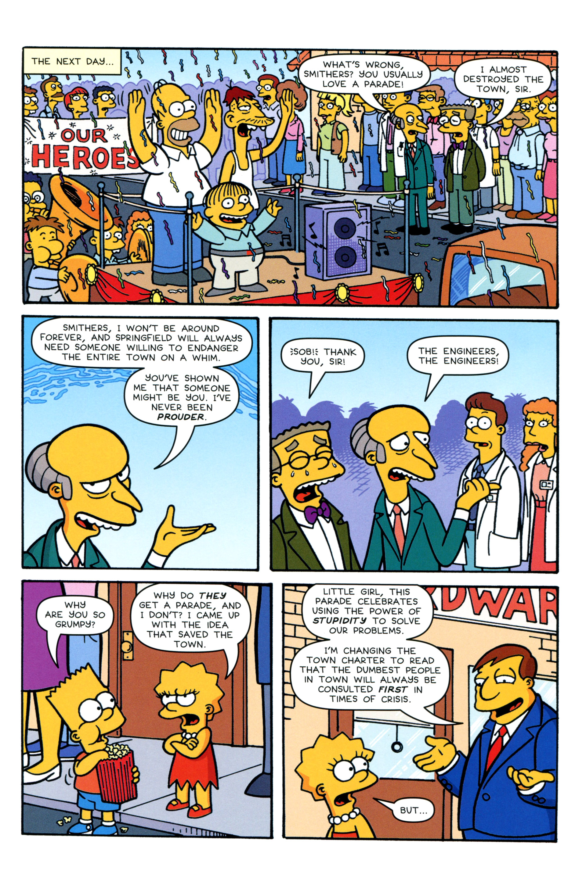 Read online Simpsons Comics comic -  Issue #206 - 23