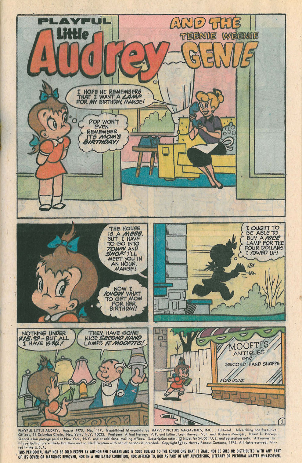 Read online Playful Little Audrey comic -  Issue #117 - 5