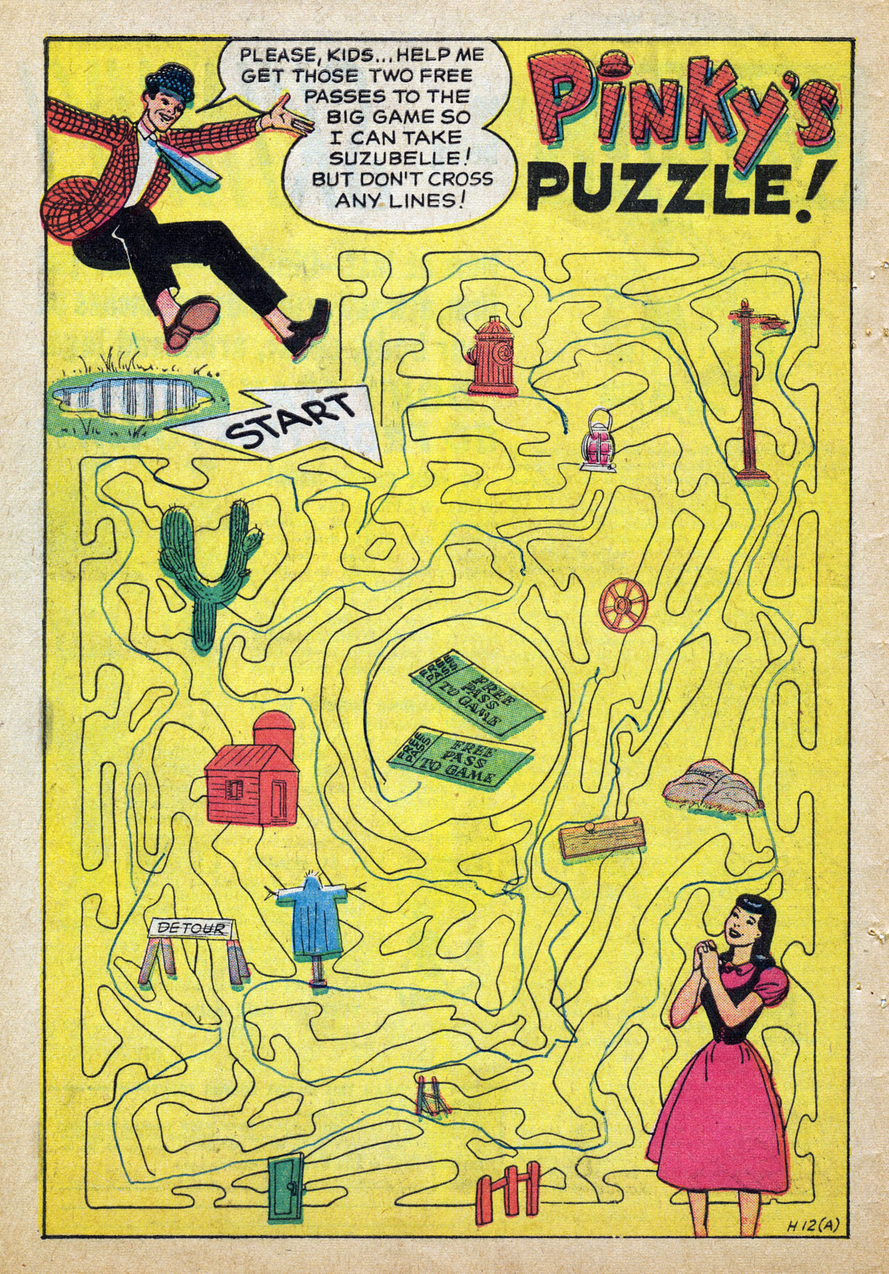 Read online Adventures Of Pinky Lee comic -  Issue #5 - 10