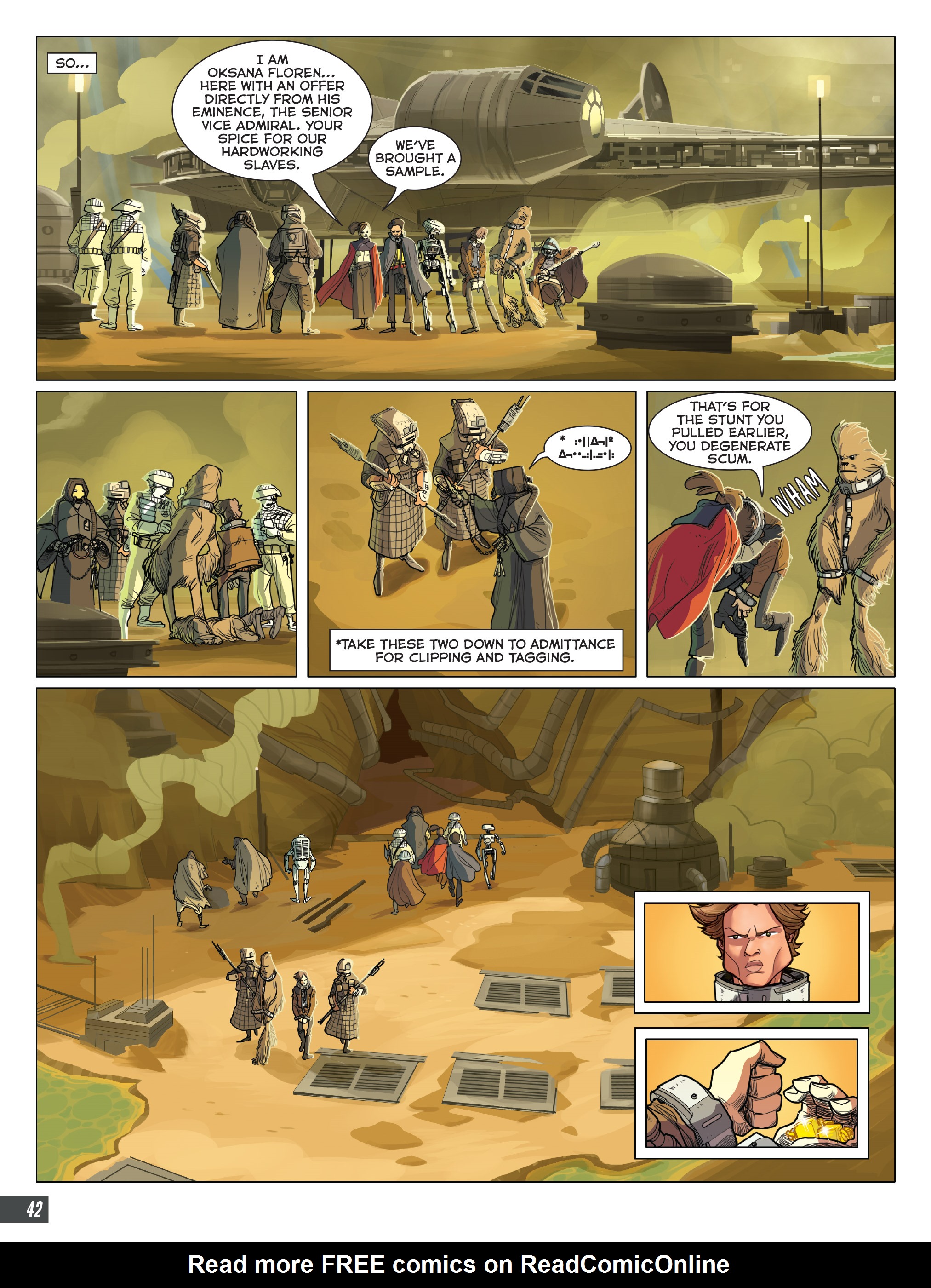 Read online Star Wars: Solo Graphic Novel Adaptation comic -  Issue # TPB - 41