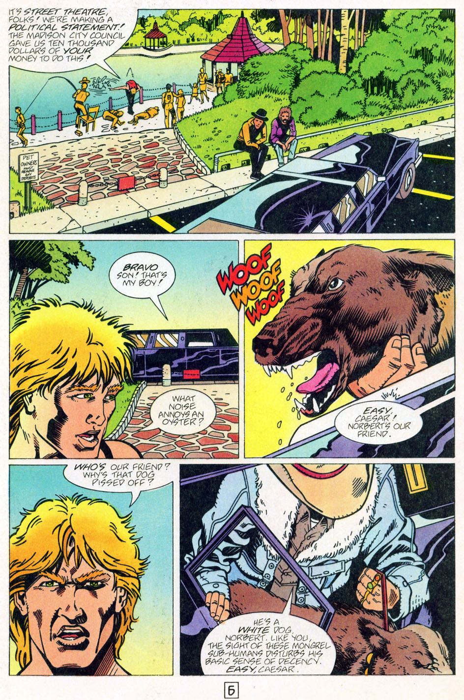 Read online Badger Goes Berserk! comic -  Issue #1 - 8