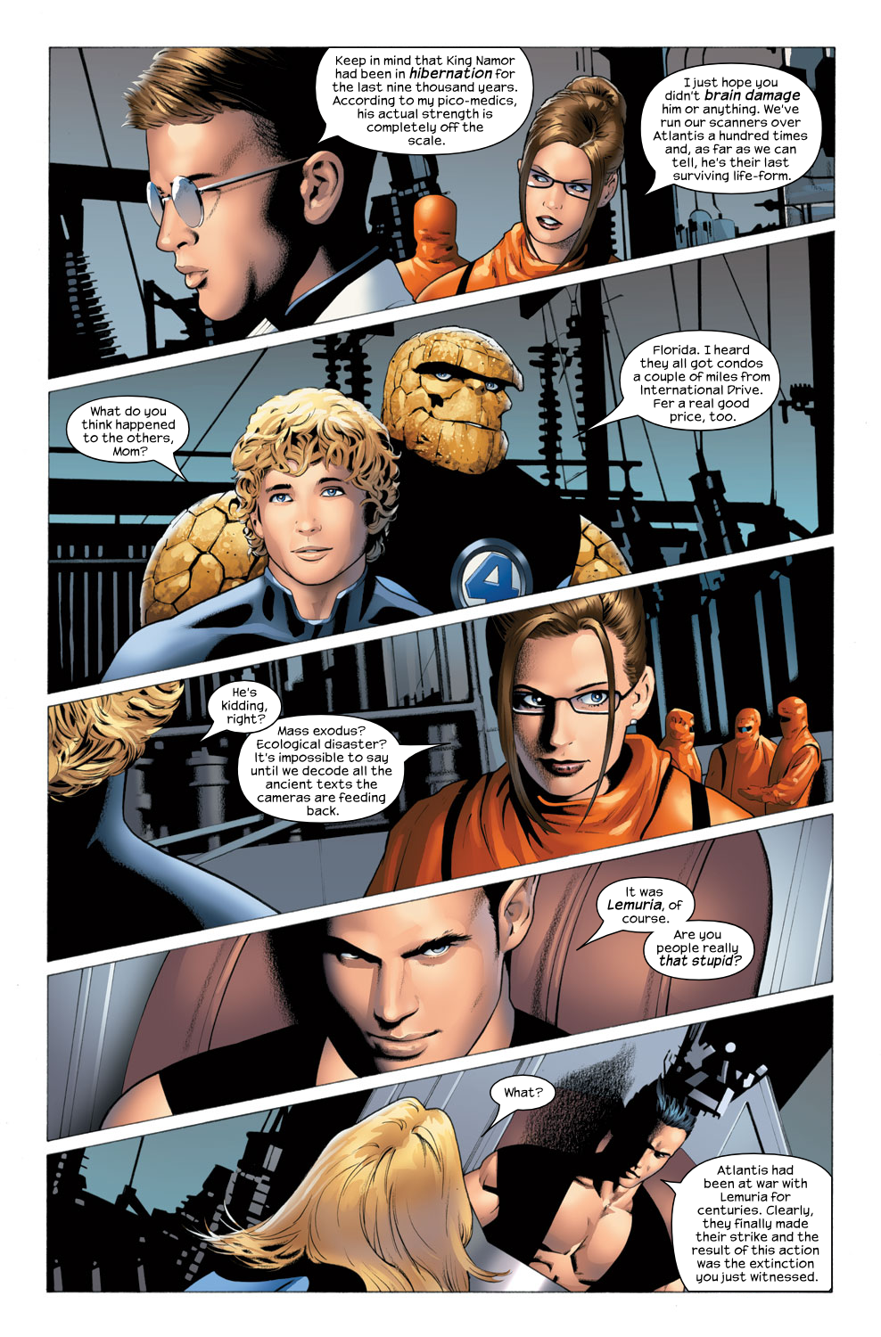 Read online Ultimate Fantastic Four (2004) comic -  Issue #25 - 11